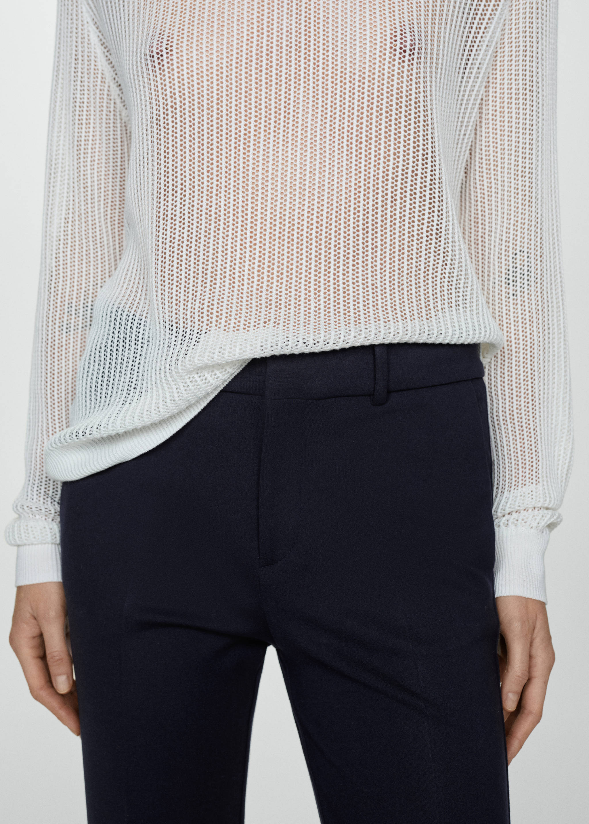 Pantalons rectes punt roma - Detall de l'article 6