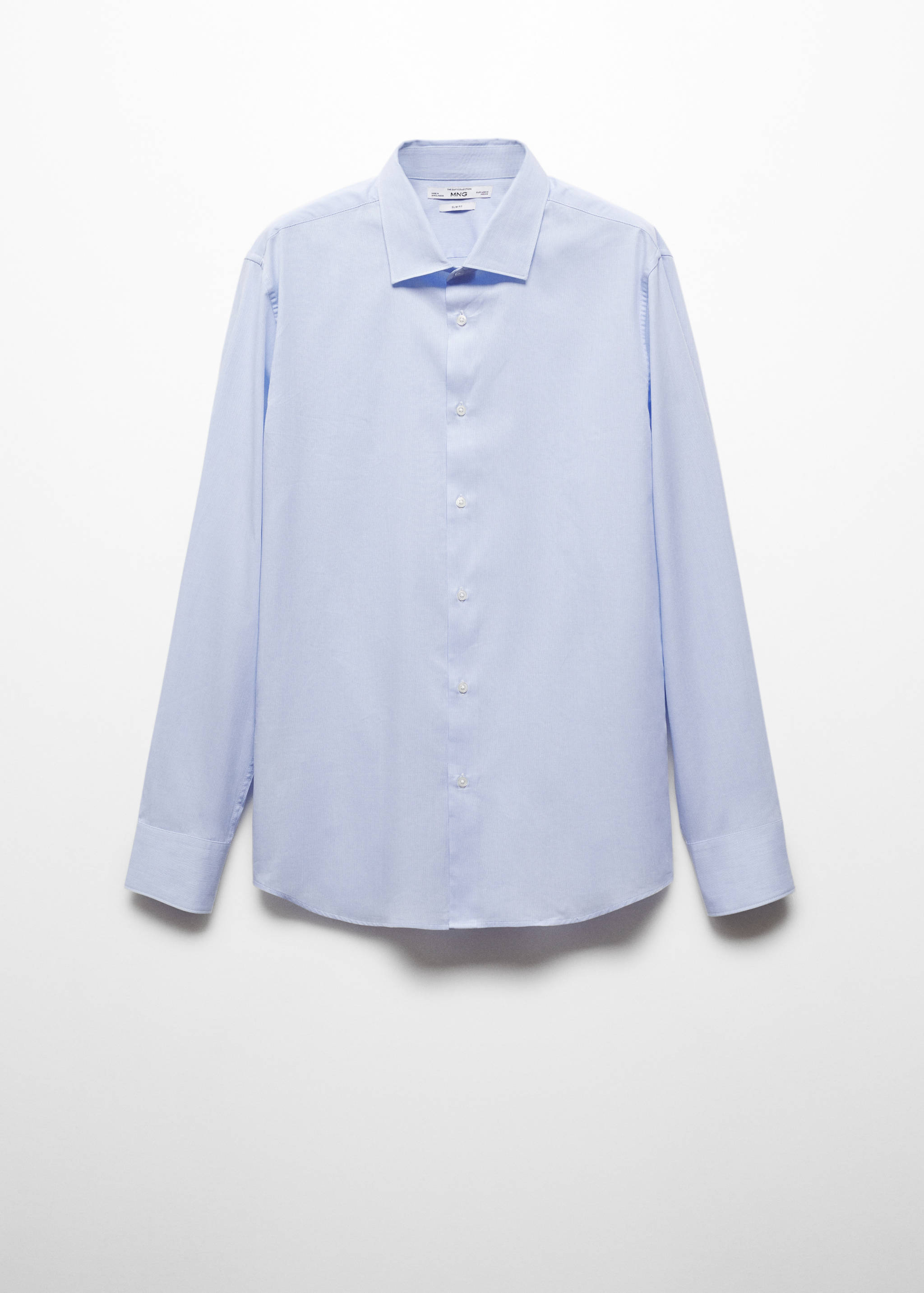 Chemise costume slim-fit popeline coton - Article sans modèle
