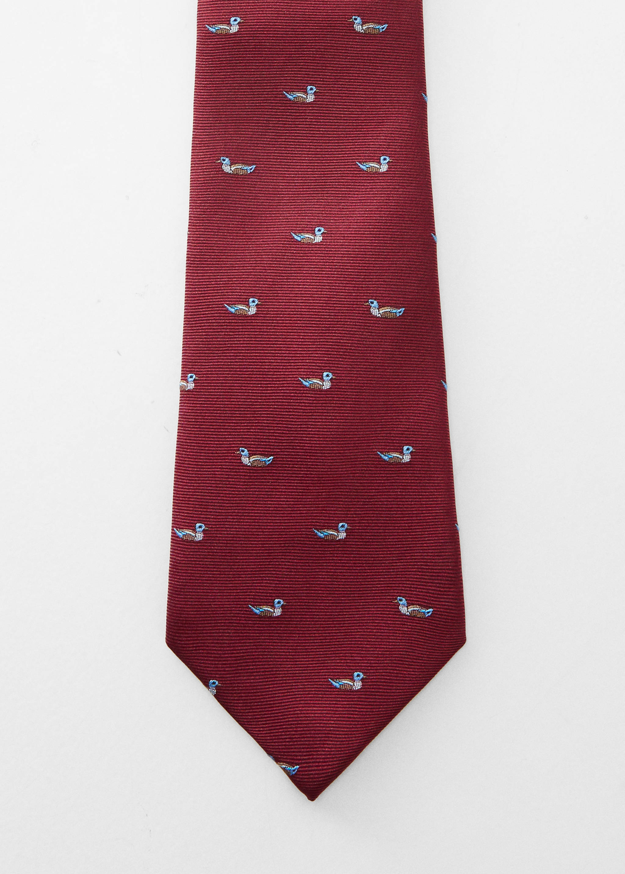 Tie with animals print - null