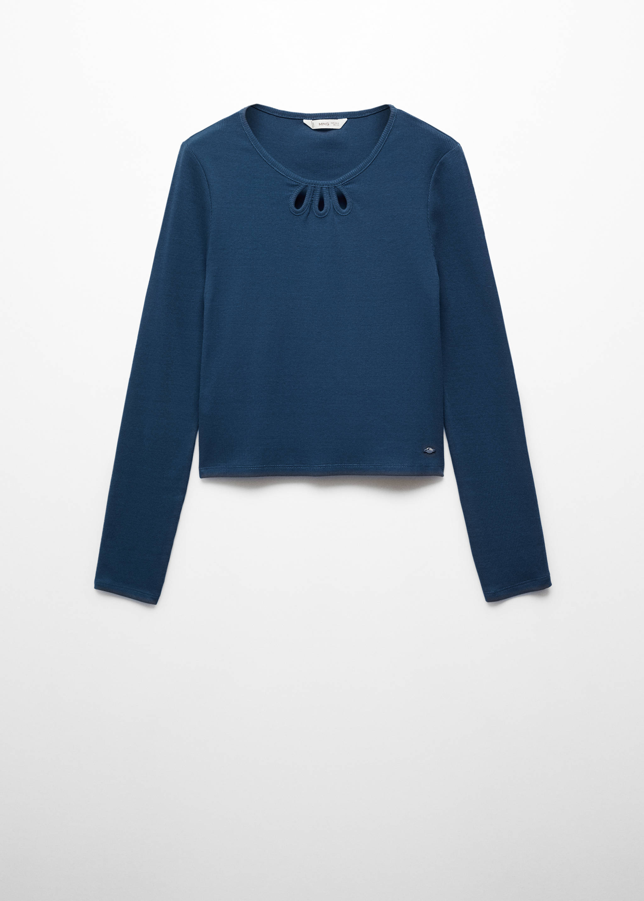 Long-sleeve t-shirt with cut-out - Article without model