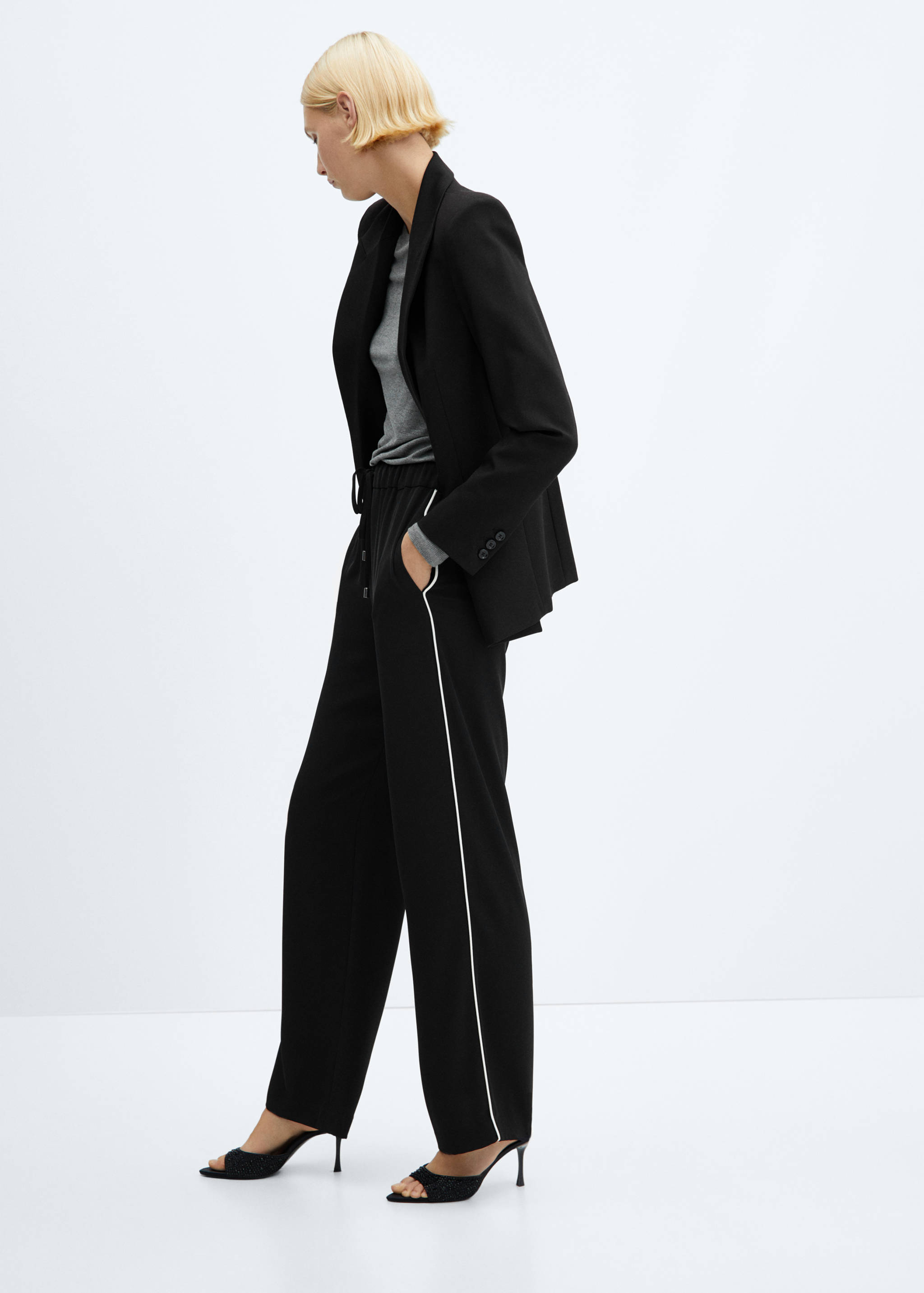 Elastic waist pants - Details of the article 6