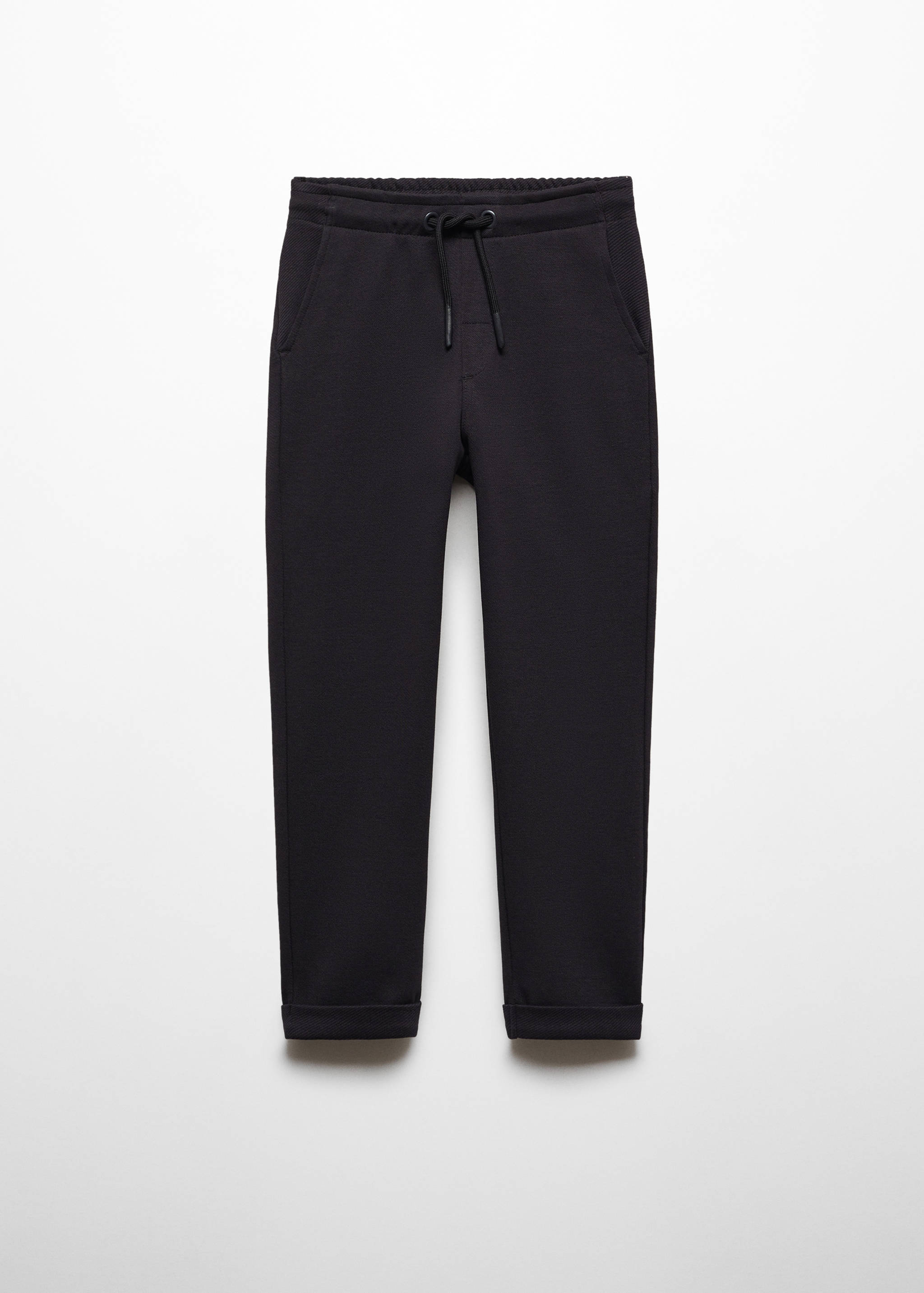 Cotton jogger-style trousers - Article without model