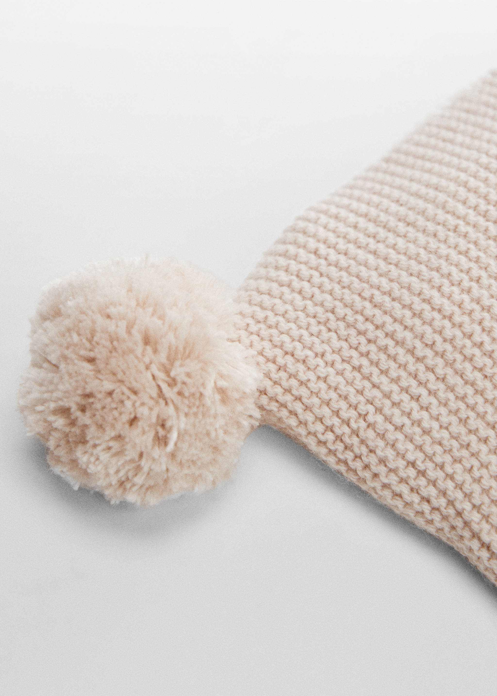 Knit cotton beanie - Детальніше про товар 1