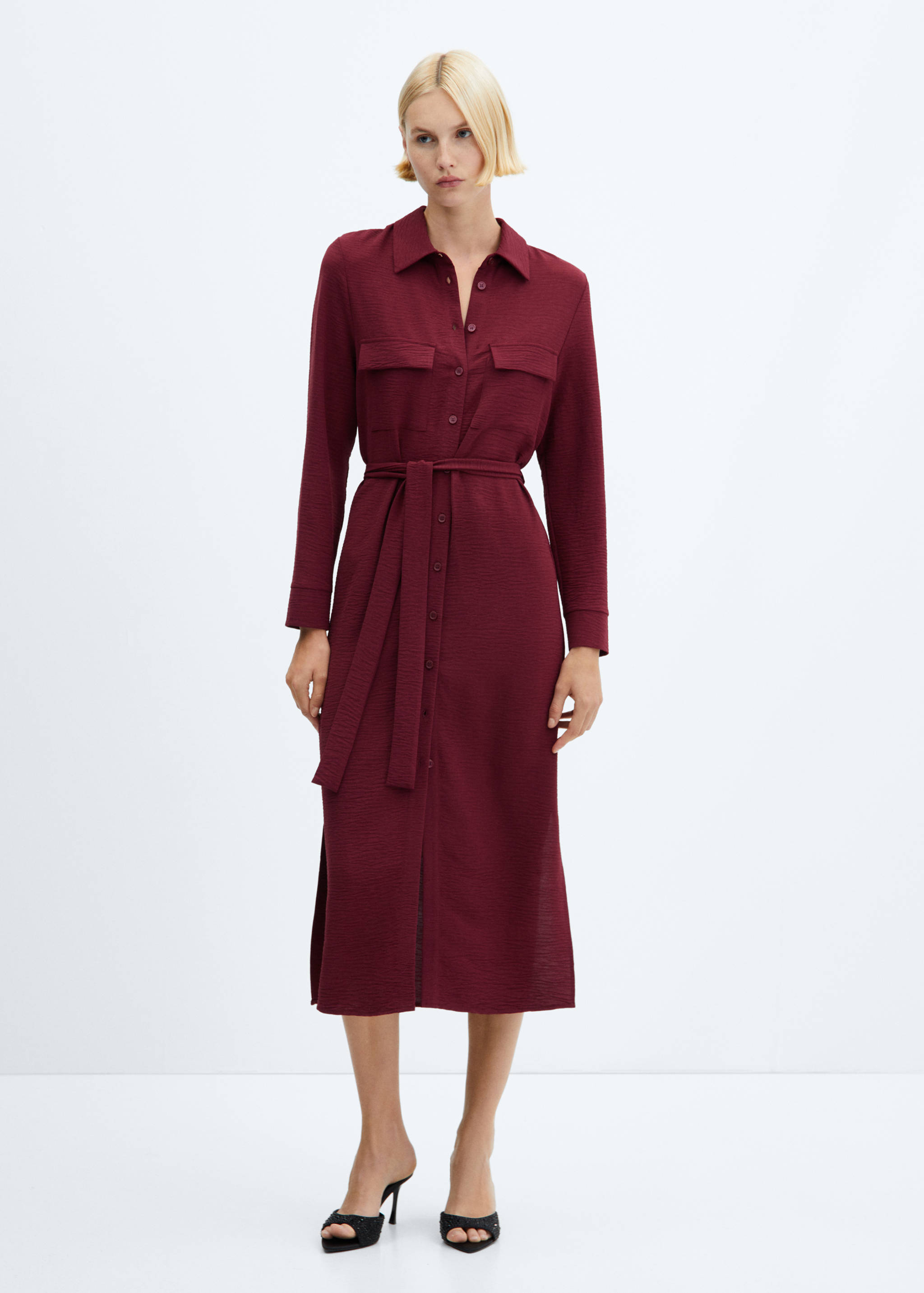 Bow shirt dress - General plane