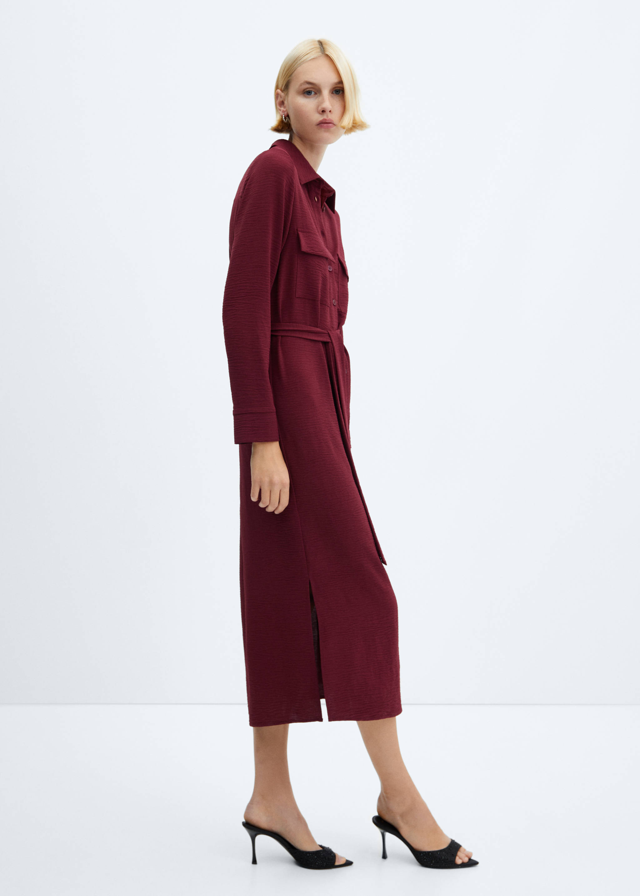 Bow shirt dress - Details of the article 6