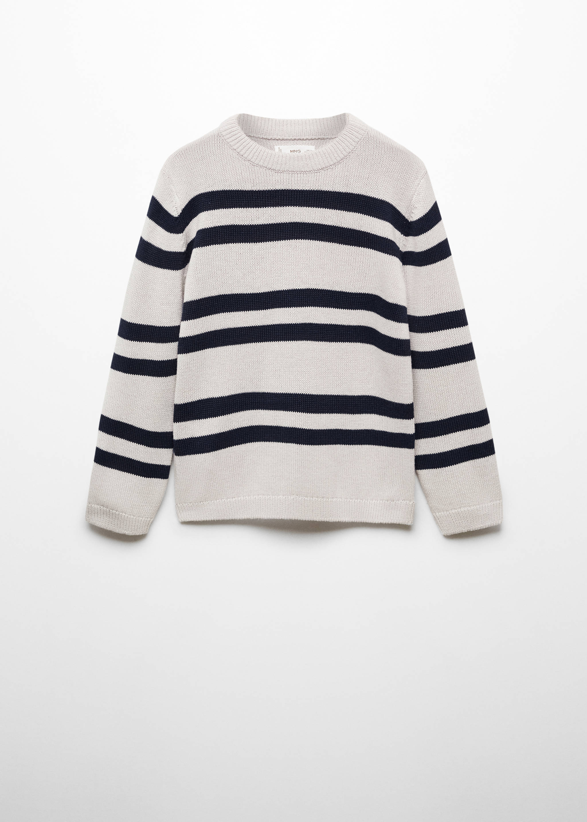 Camisola de malha às riscas - Artigo sem modelo