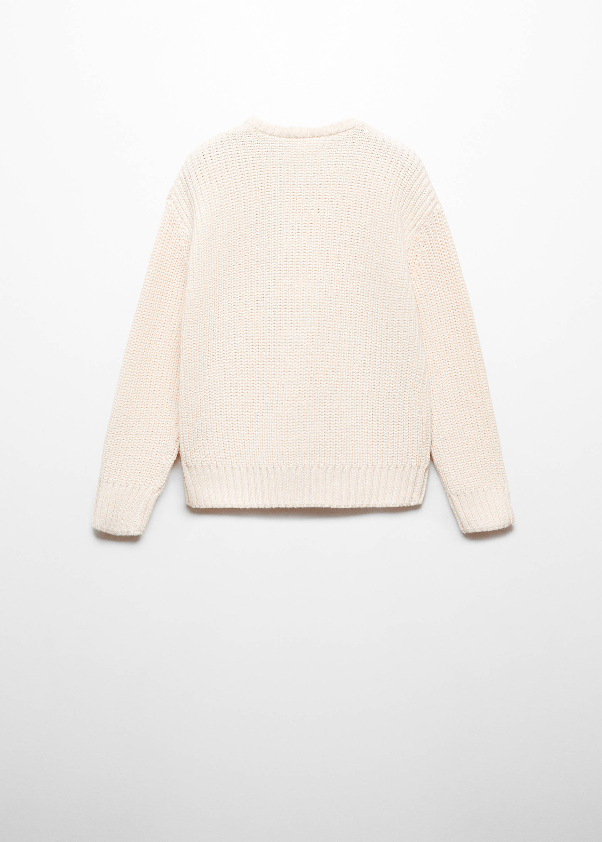 Camisola de bordado floral - Verso do artigo