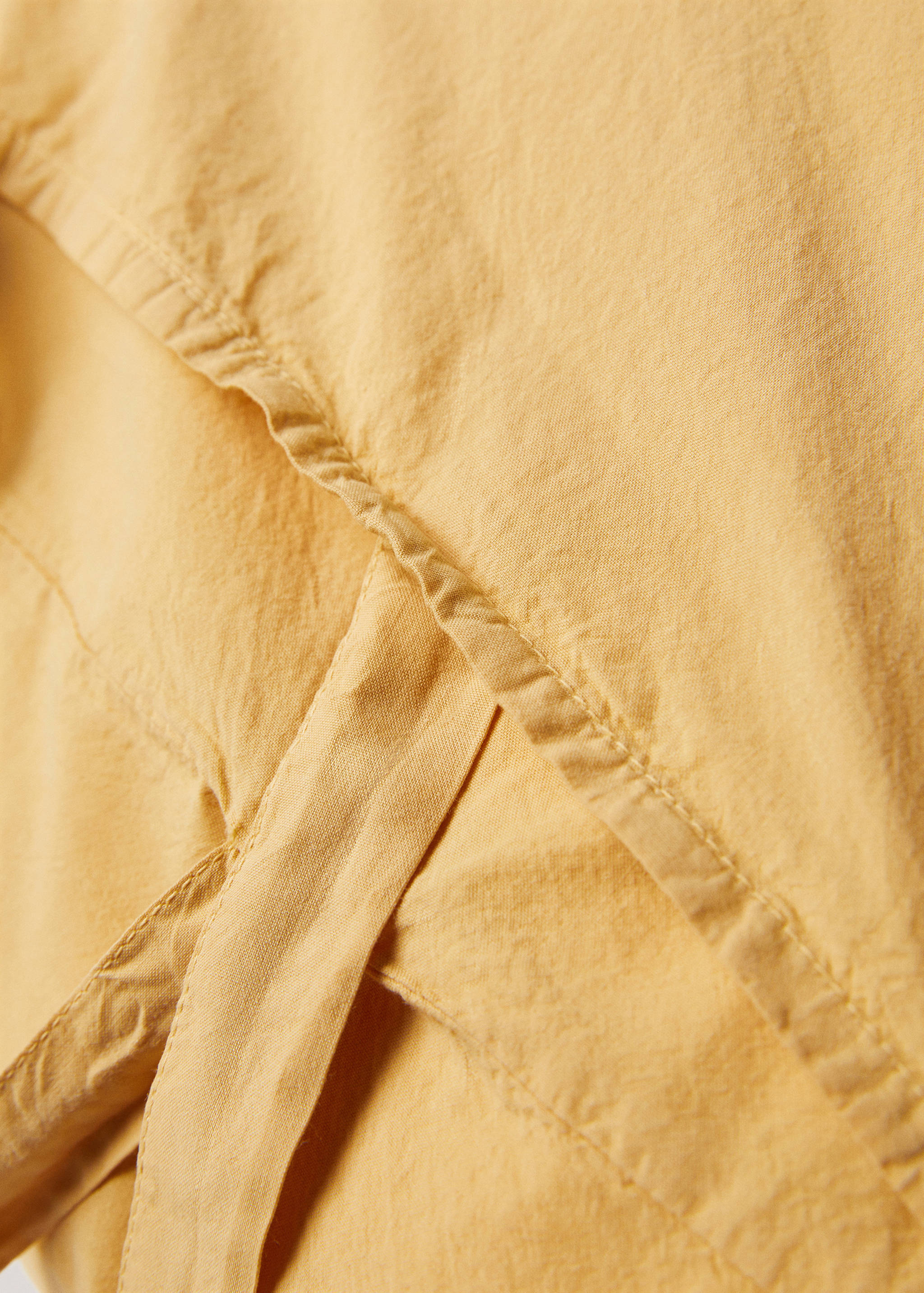 Kopfkissenbezug aus gewaschener Baumwolle 60 x 60 cm (2er-Pack) - Detail des Artikels 4