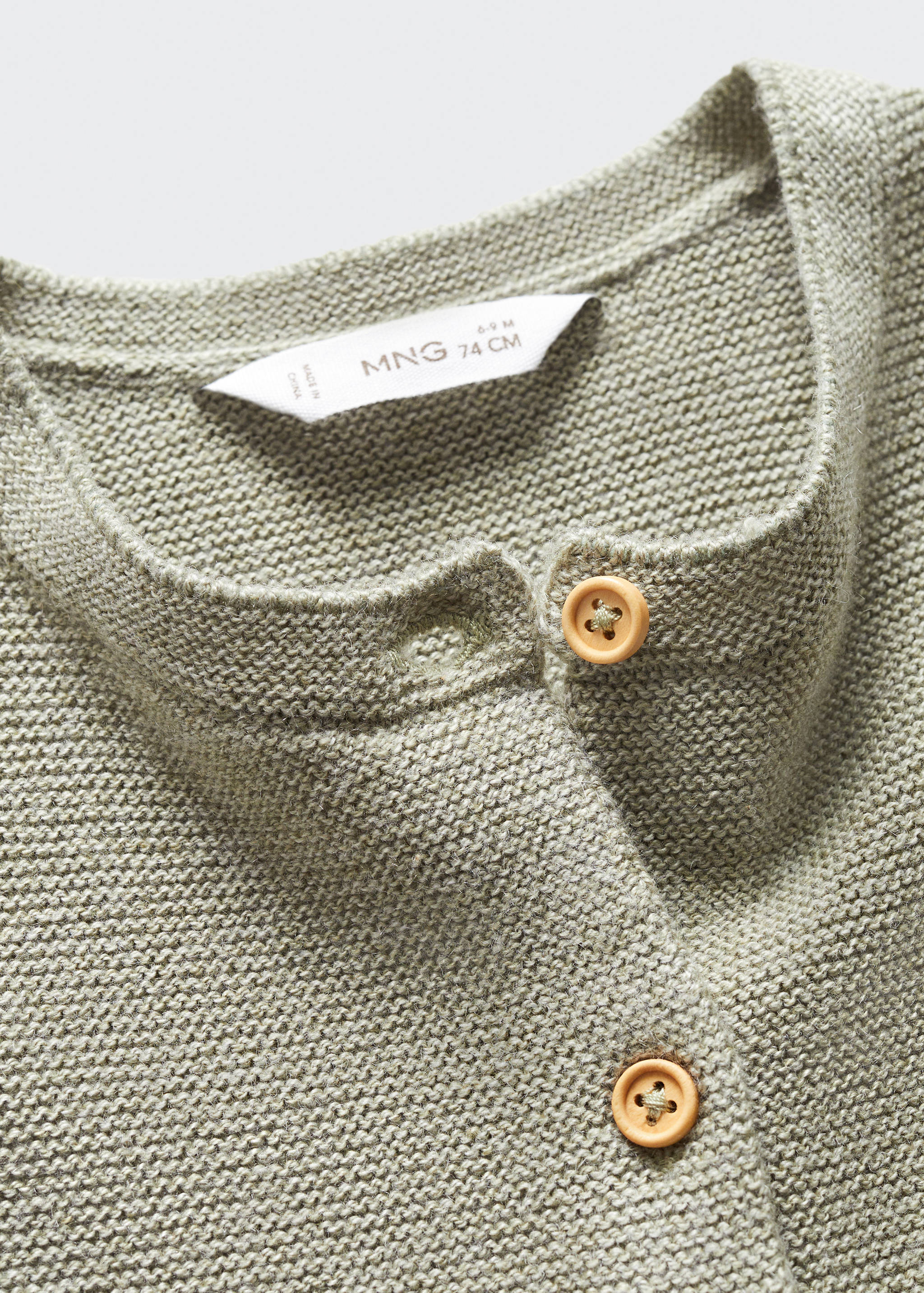 Button knit cardigan - Details of the article 8