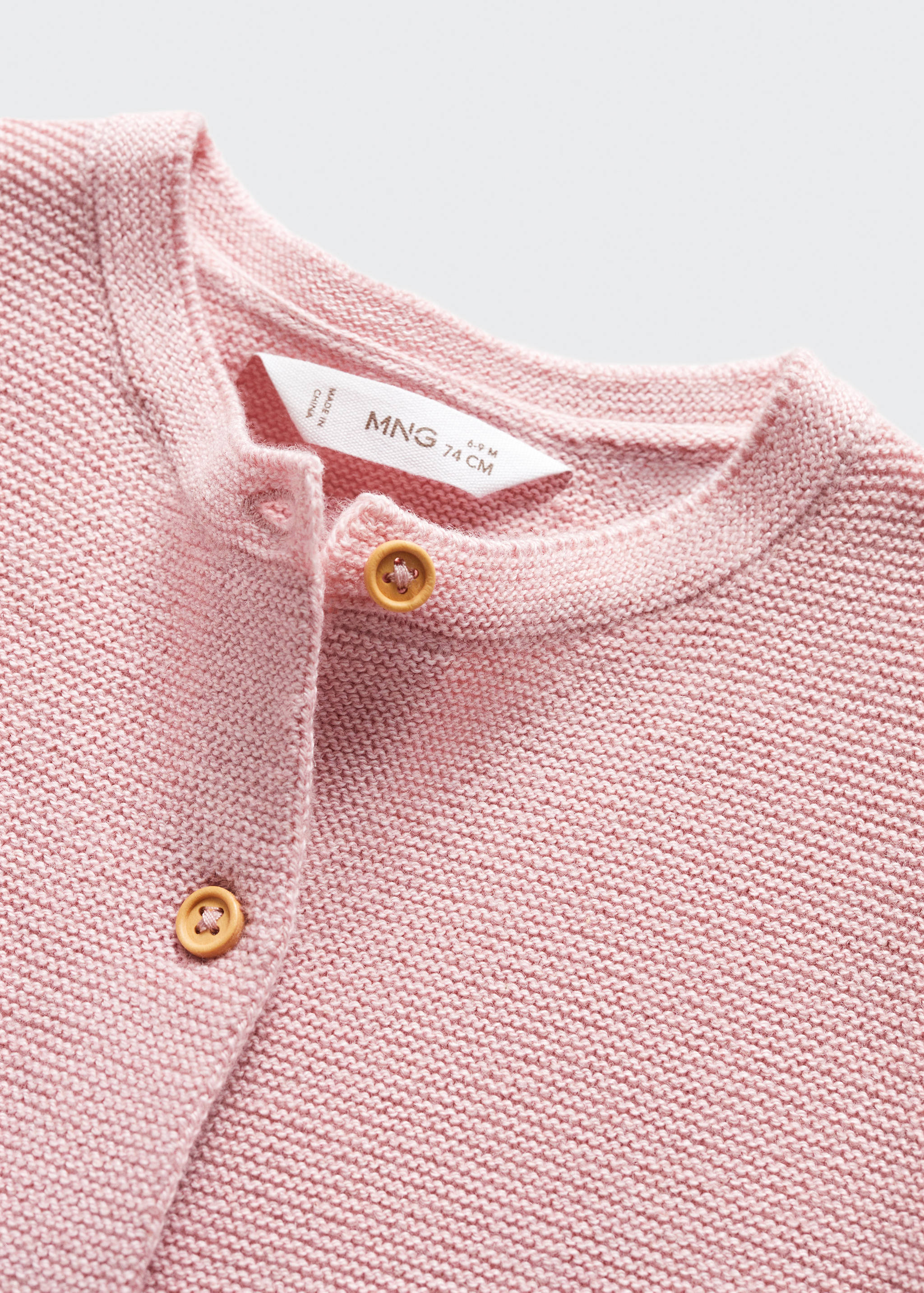 Button knit cardigan - Details of the article 8