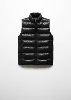 Ultra-light quilted gilet — Black 9