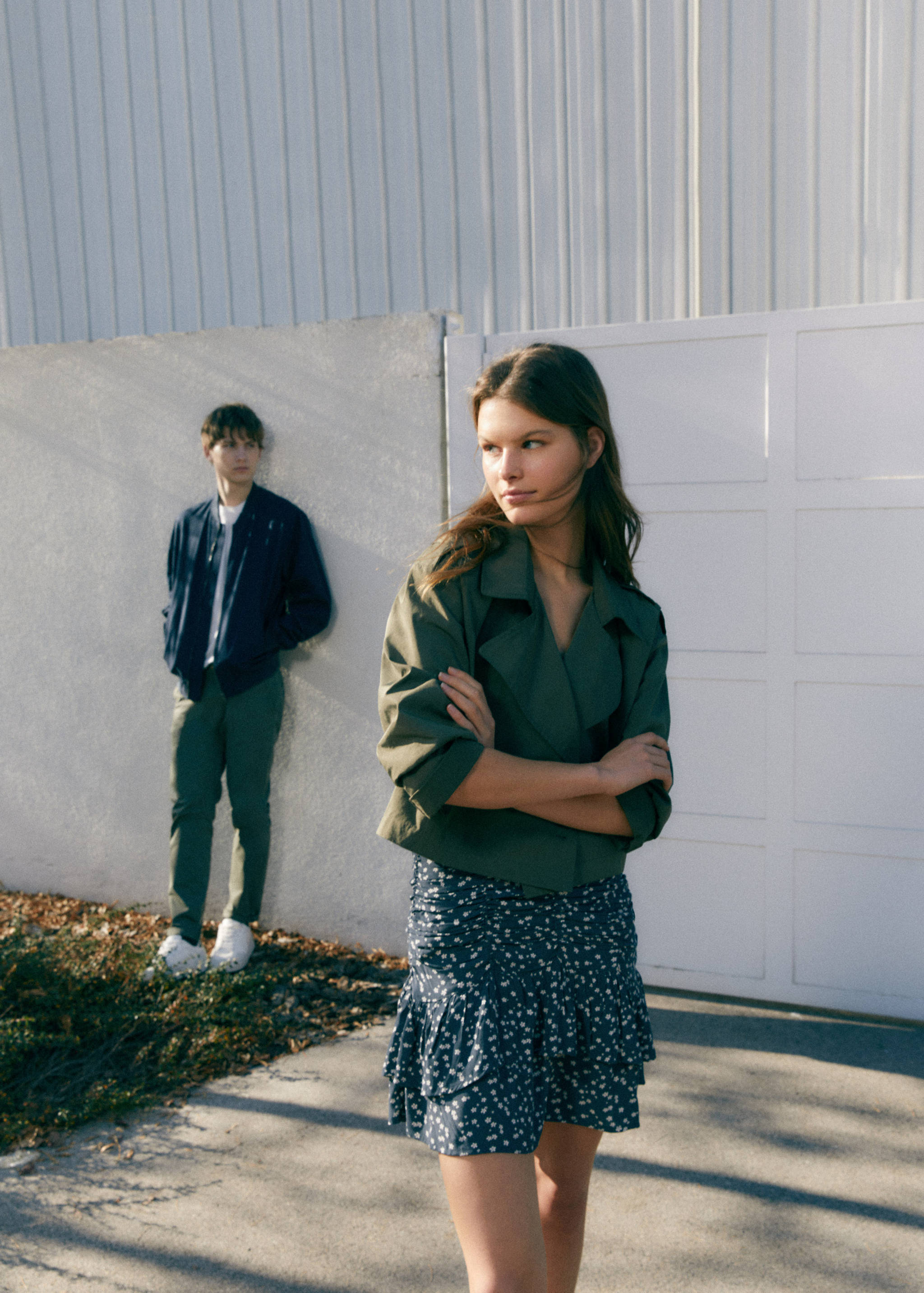 Ruched floral dress - Details of the article 6