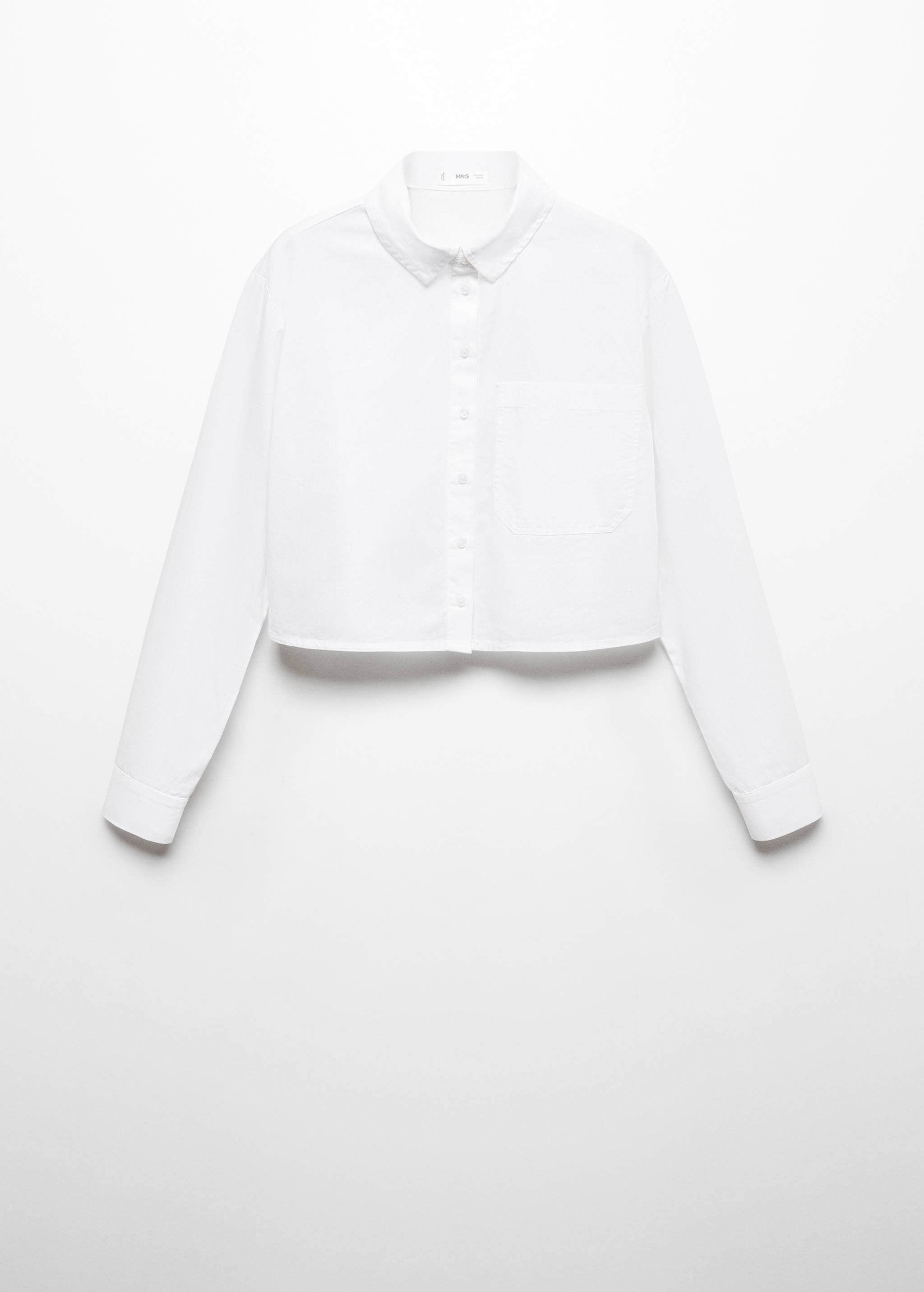 Camisa crop botones - Artículo sin modelo