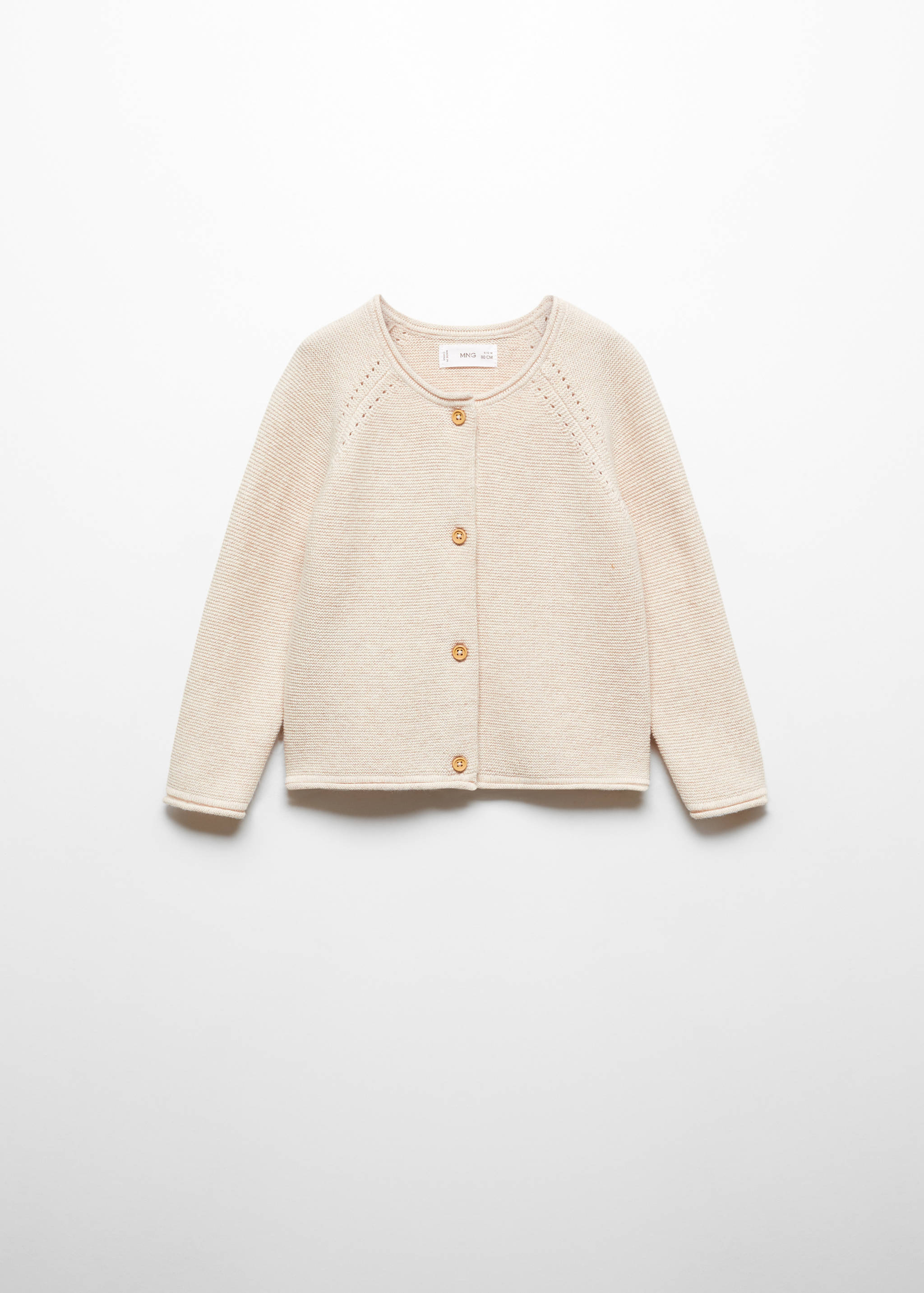 Cardigan maille coton - Article sans modèle