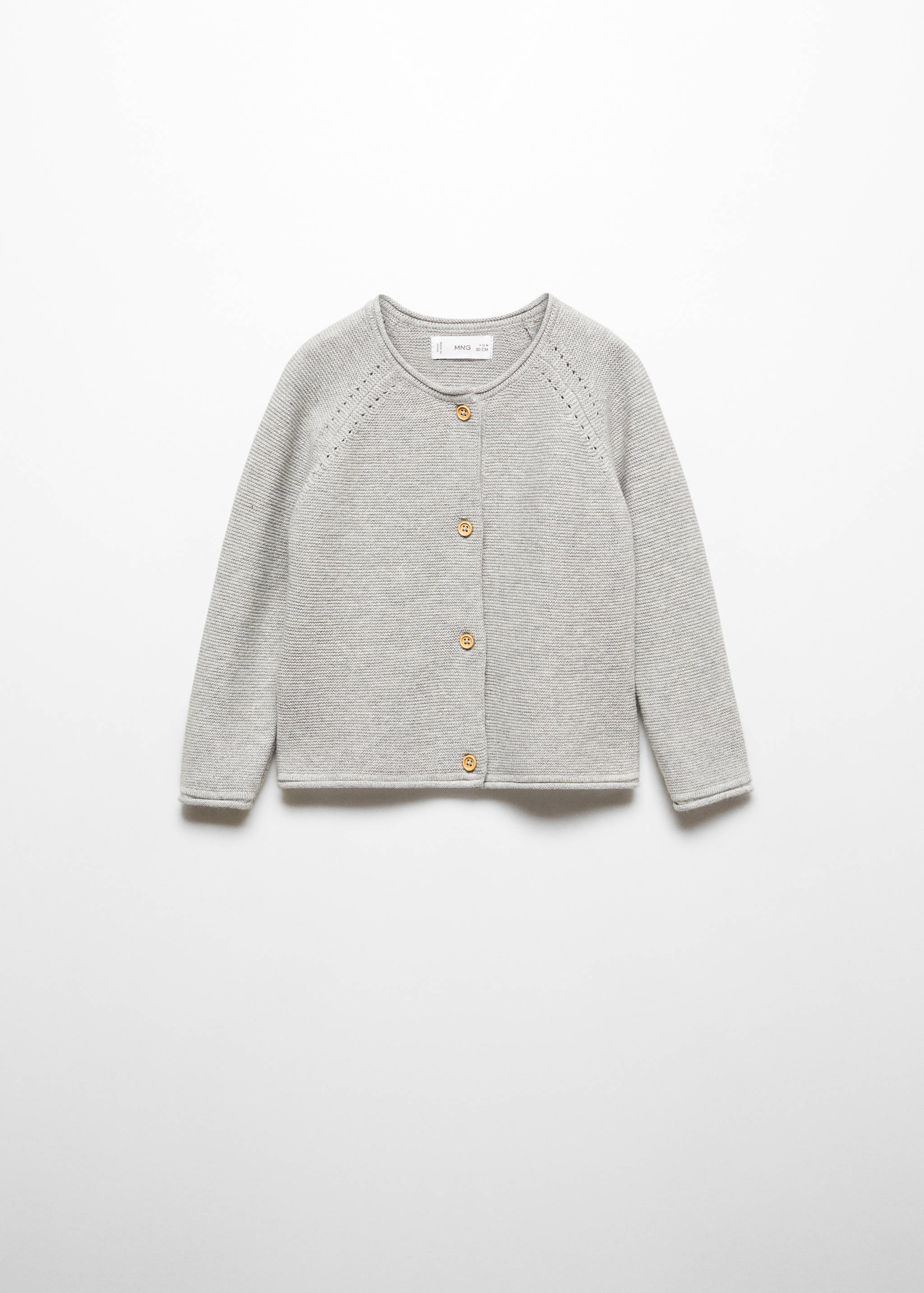 Cardigan maille coton - Article sans modèle