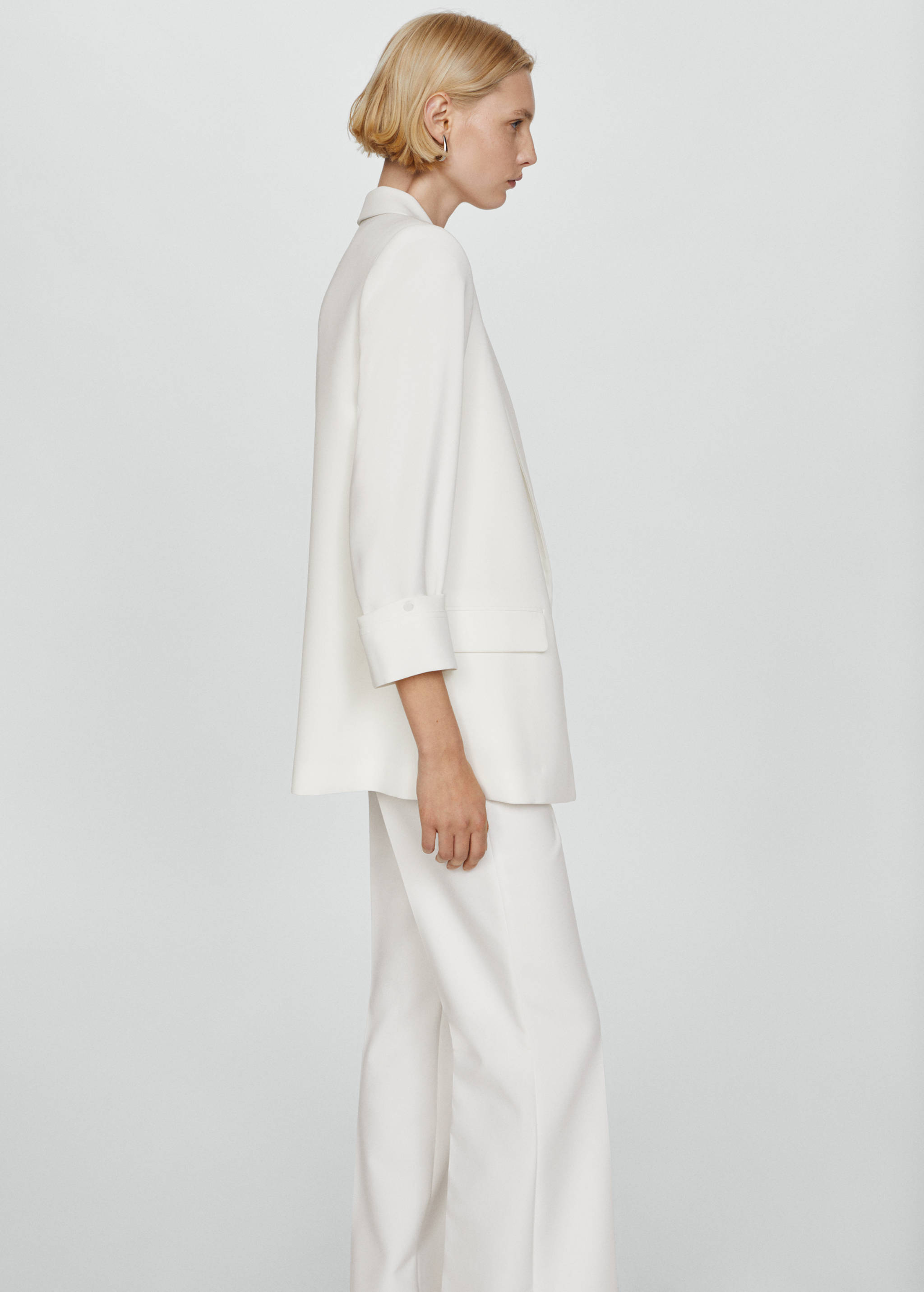 Tailored jacket with turn-down sleeves - Details of the article 2