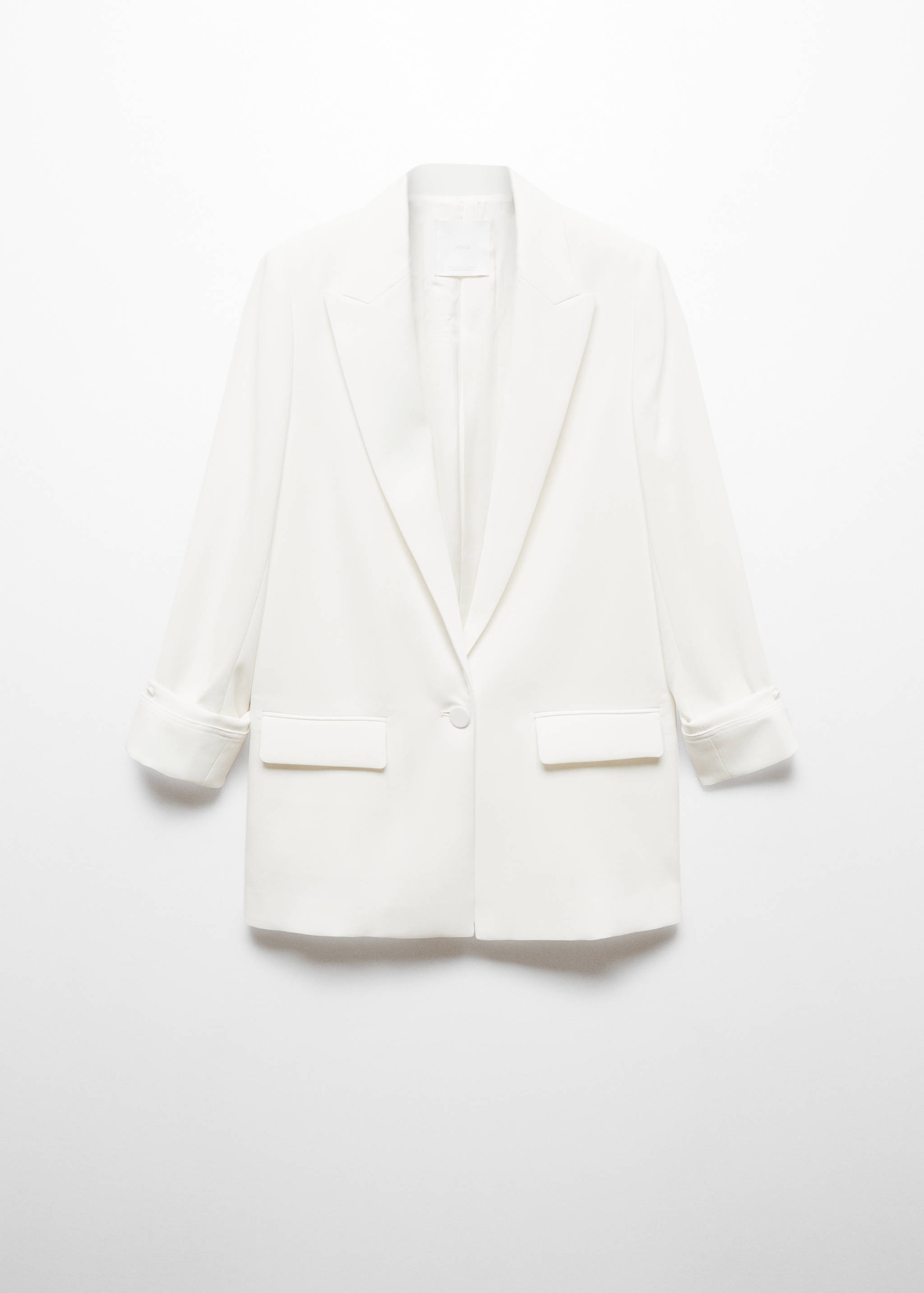 Tailored jacket with turn-down sleeves - Article without model