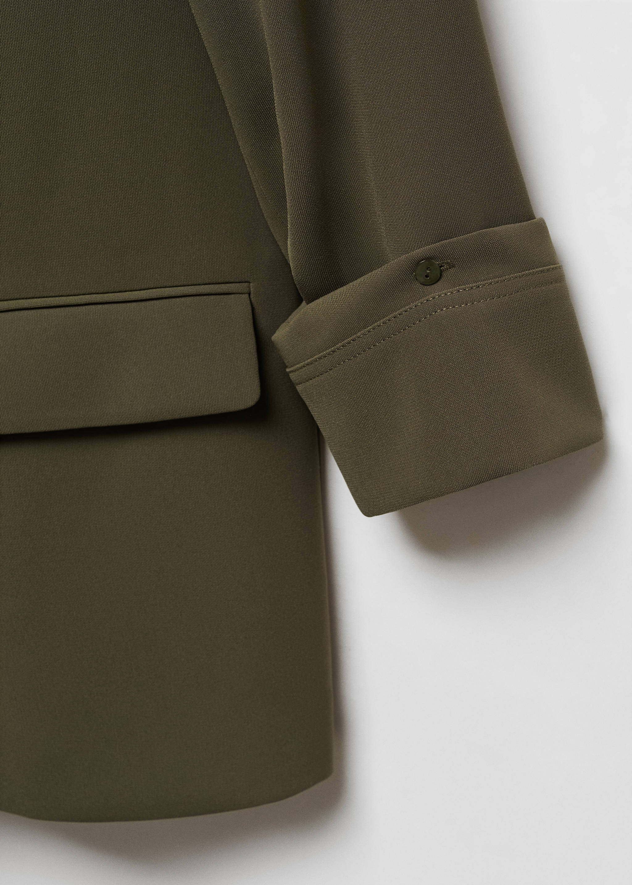 Tailored jacket with turn-down sleeves - Details of the article 8
