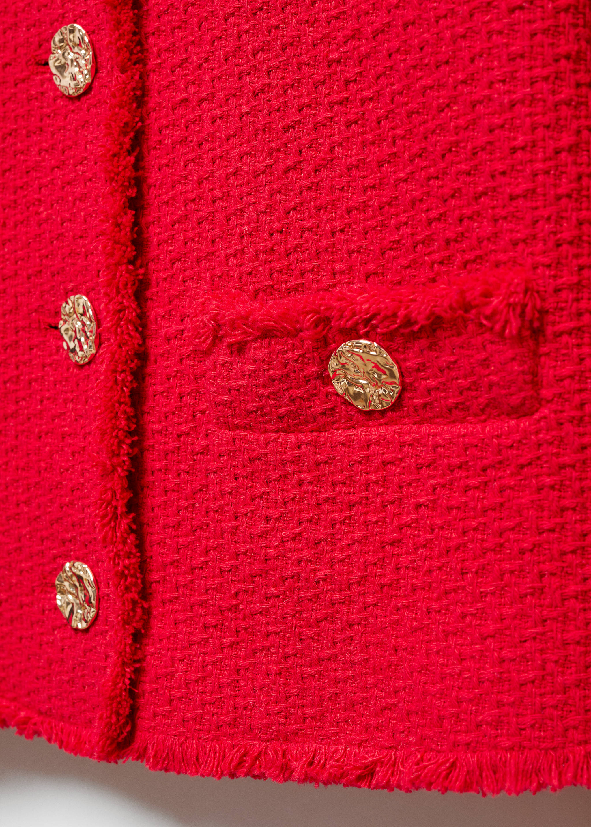Veste tweed boutons métalliques - Détail de l'article 8