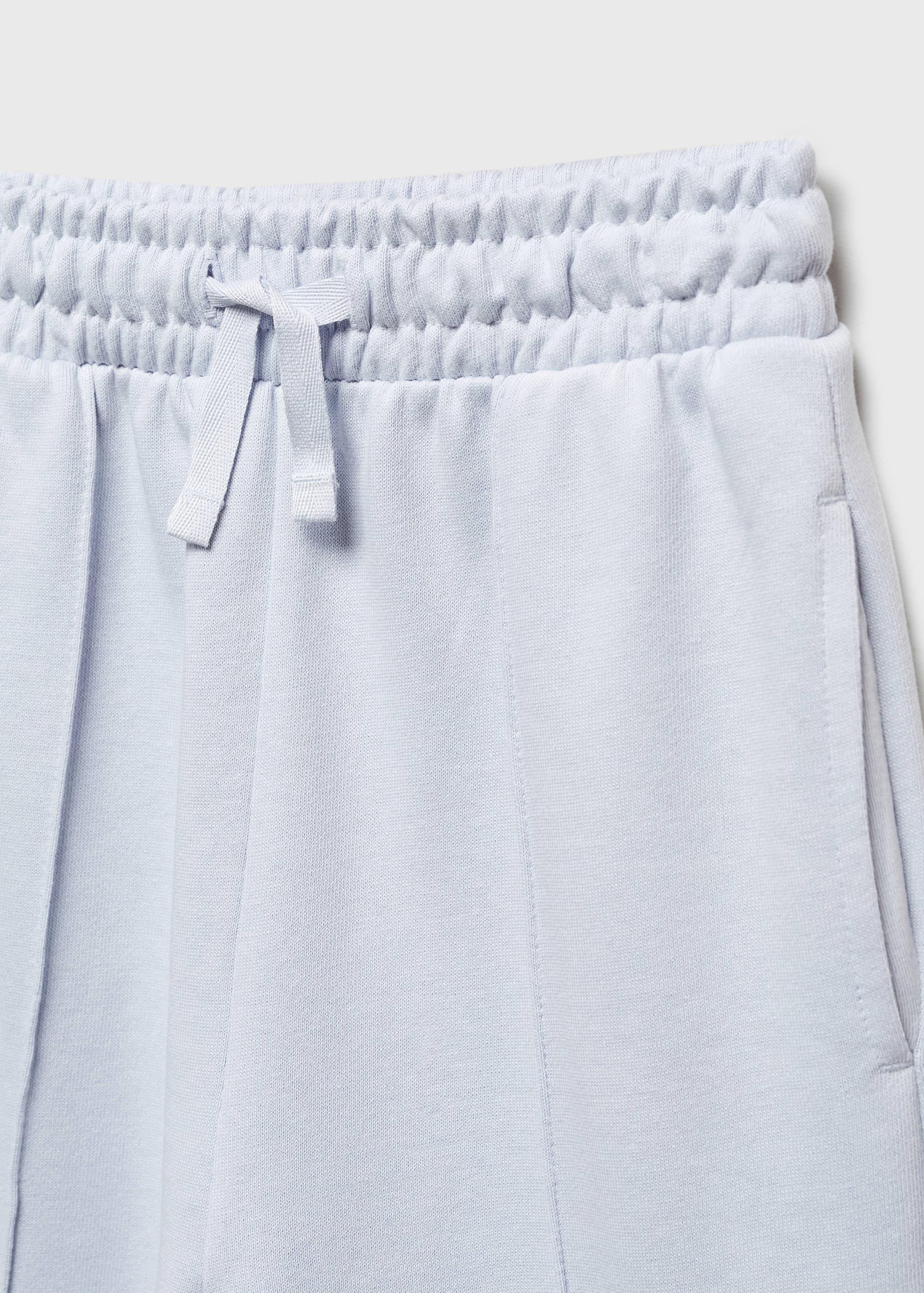 Elastic waist cotton trousers - Details of the article 8