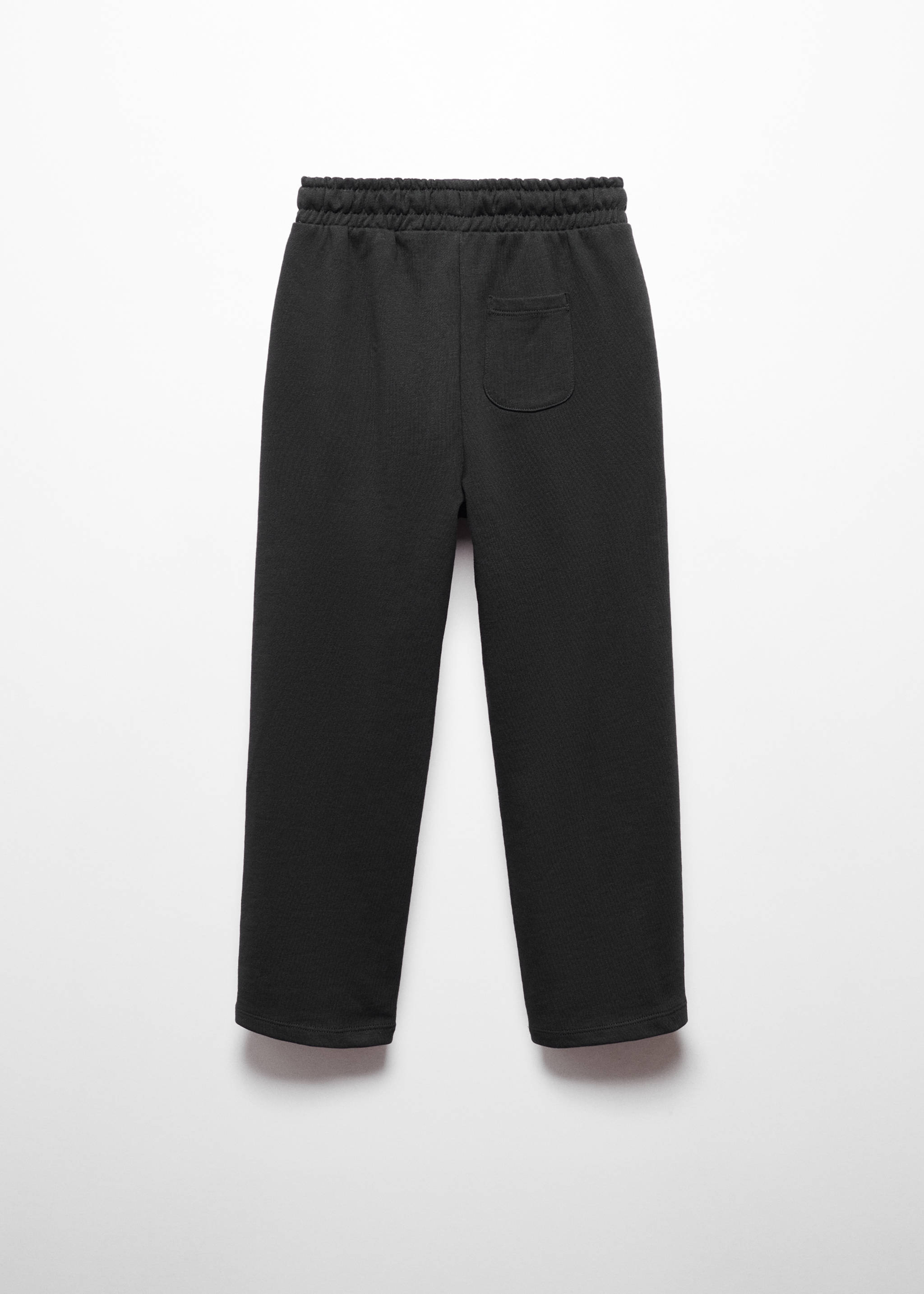 Elastic waist cotton trousers - Reverse of the article