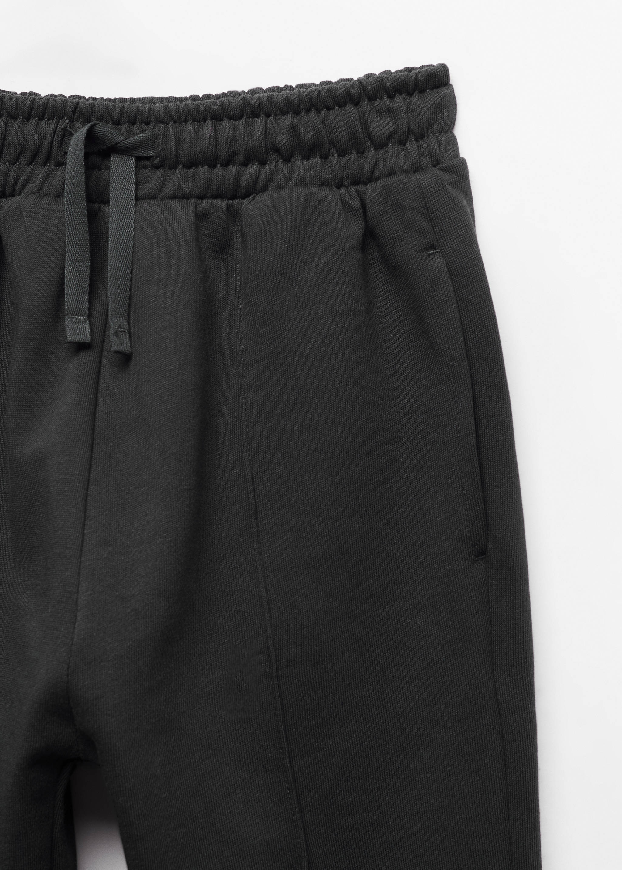 Elastic waist cotton trousers - Details of the article 8