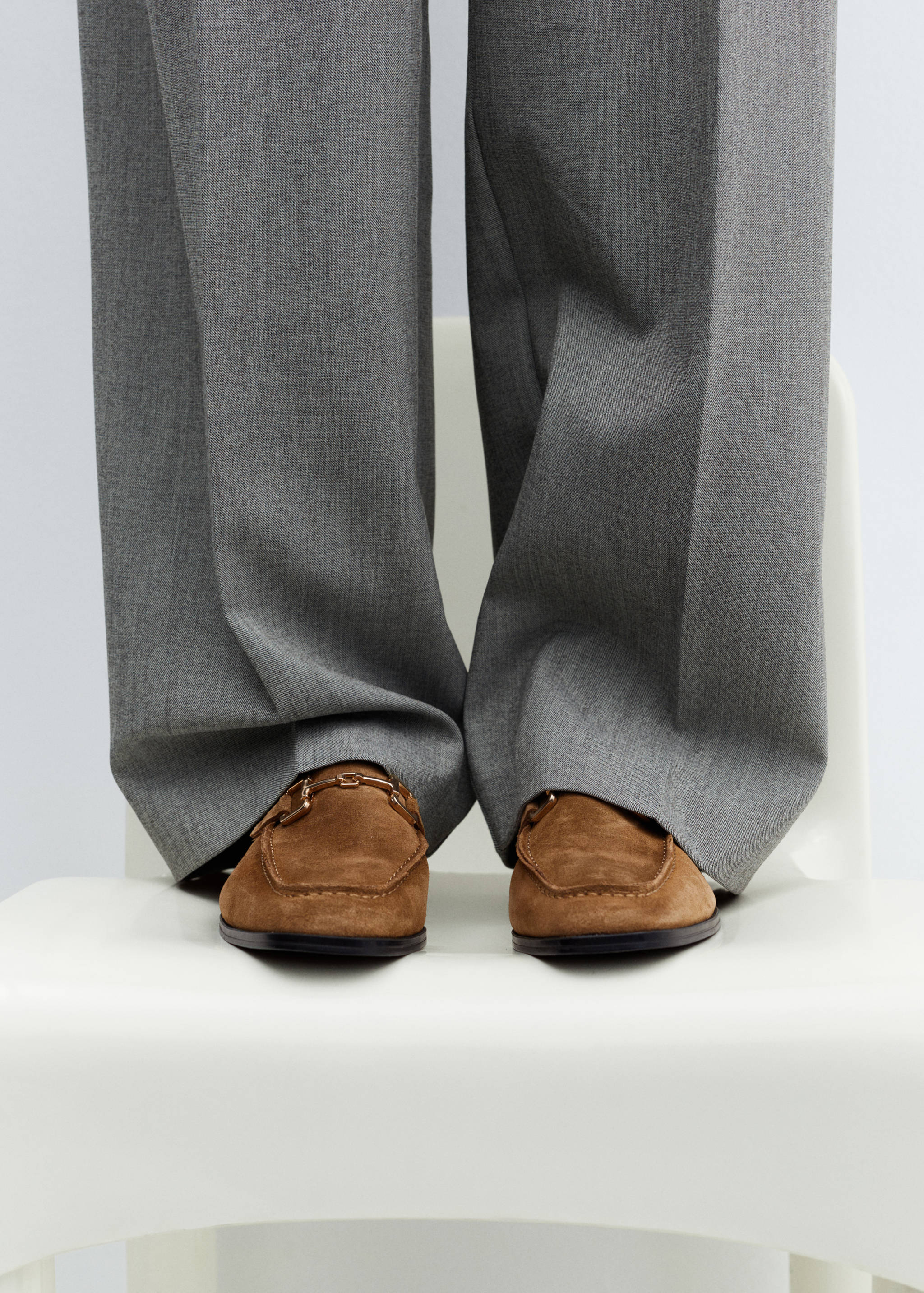 Suede leather loafers - Details of the article 9