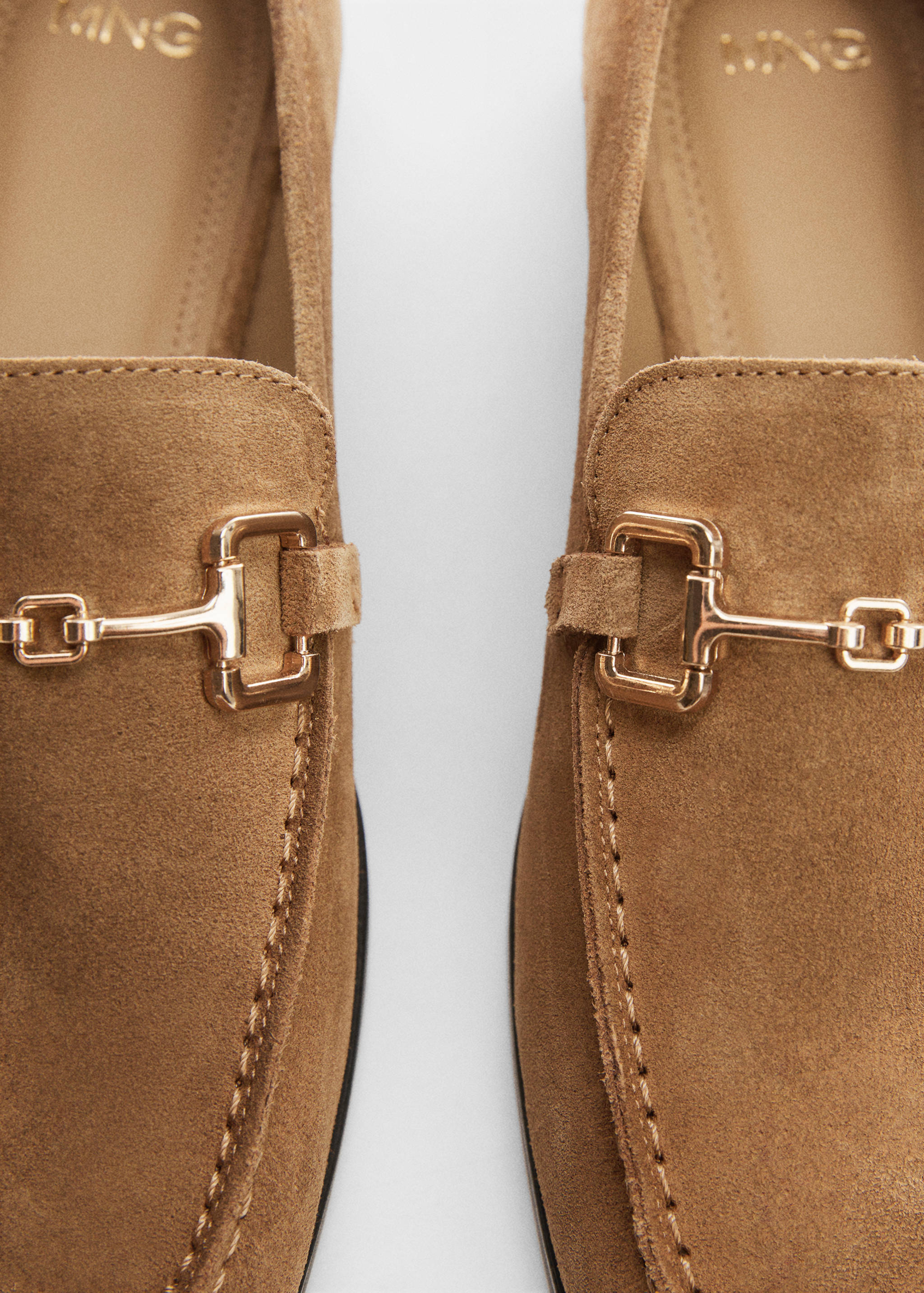 Suede leather loafers - Details of the article 1