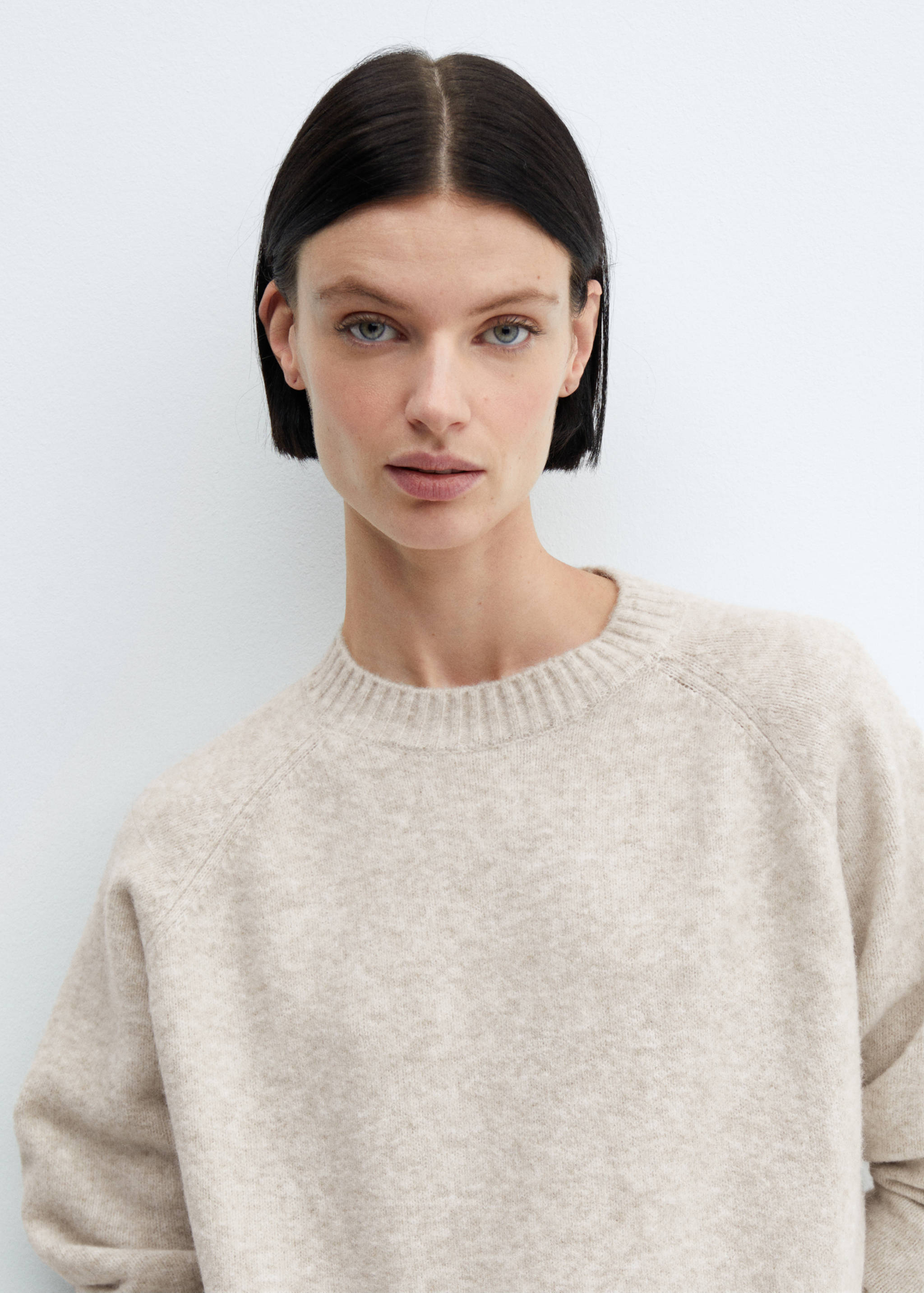 Oversize knit sweater - Details of the article 1