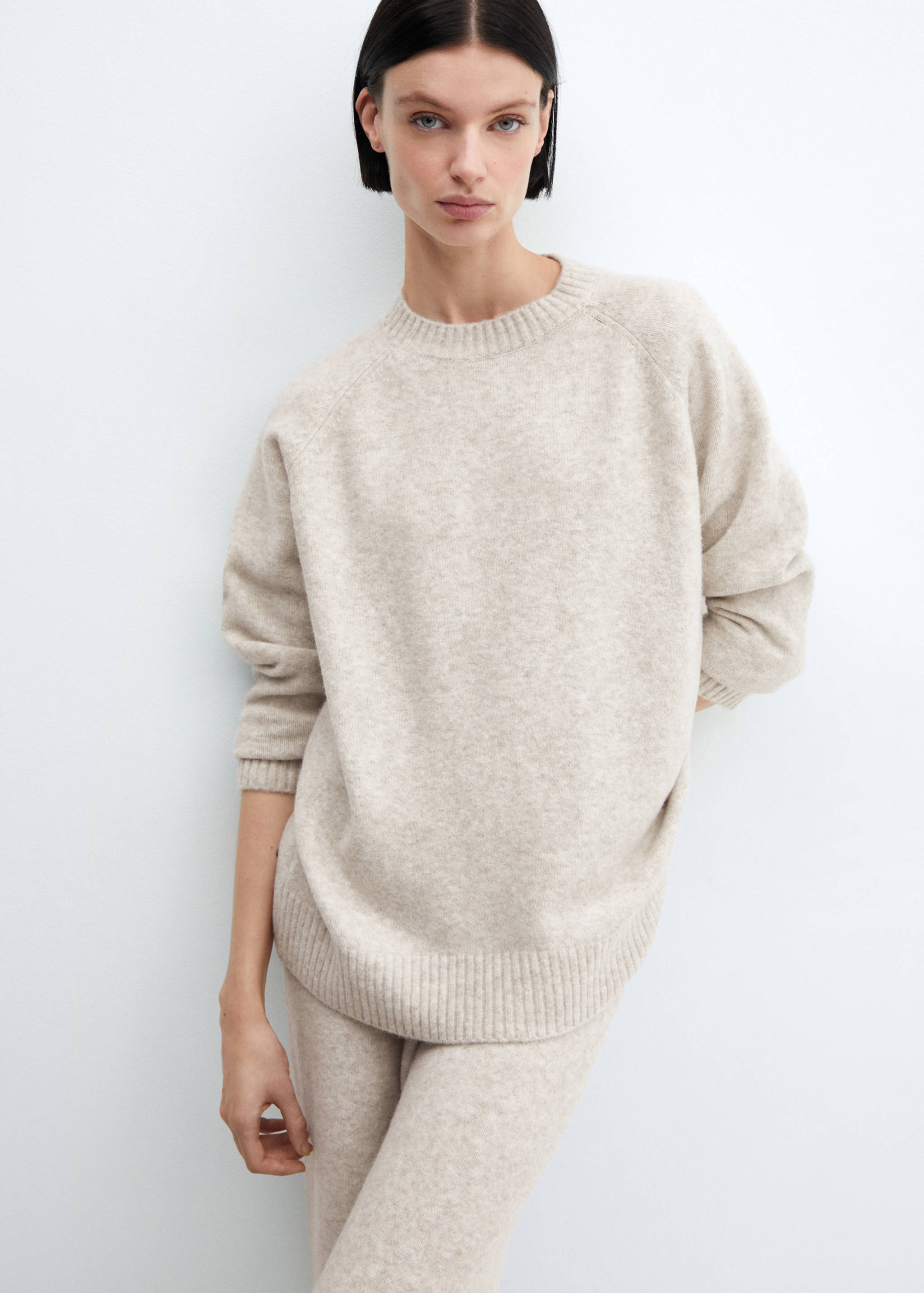 Oversize knit sweater - Details of the article 2