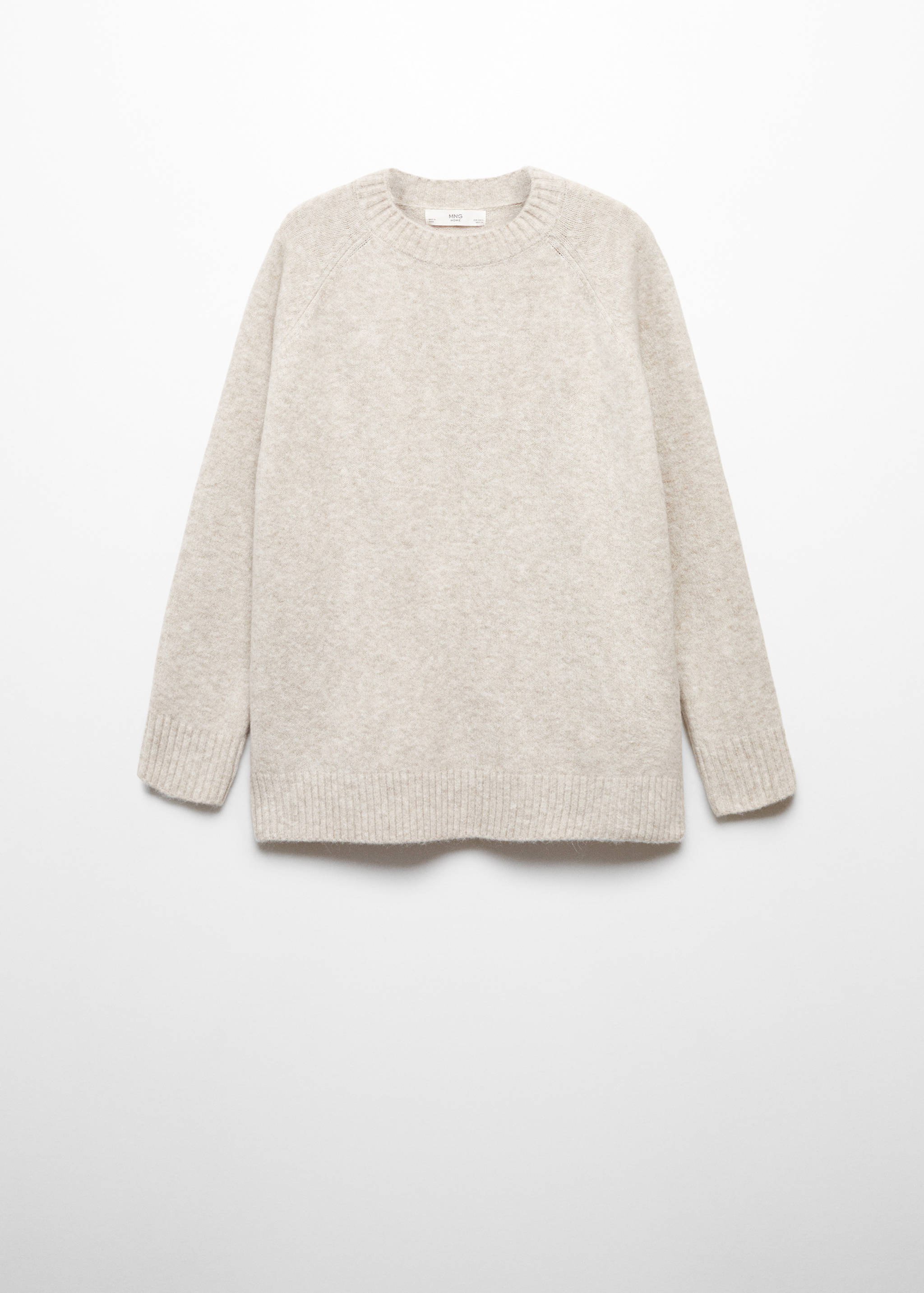 Oversize knit sweater - Article without model