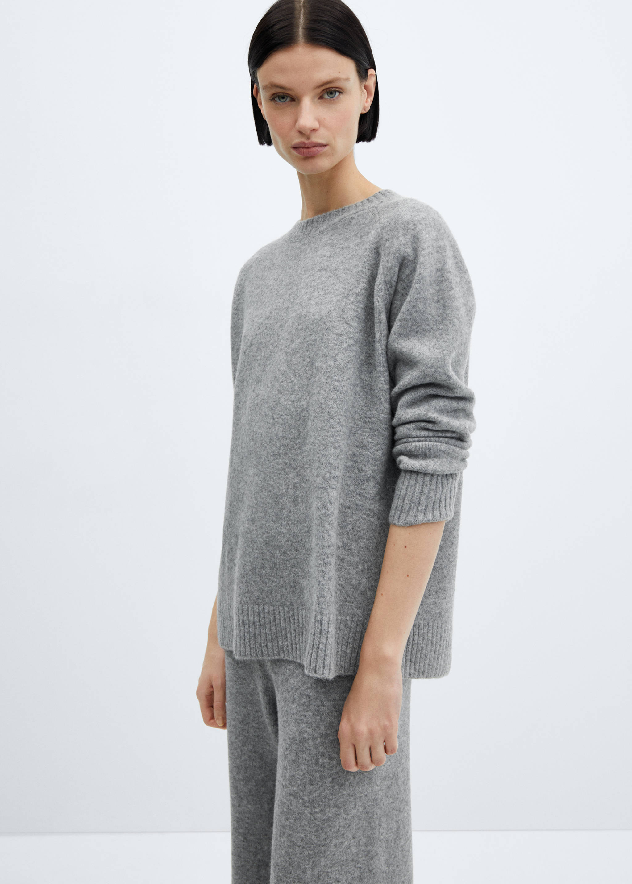 Oversize knit sweater - Medium plane