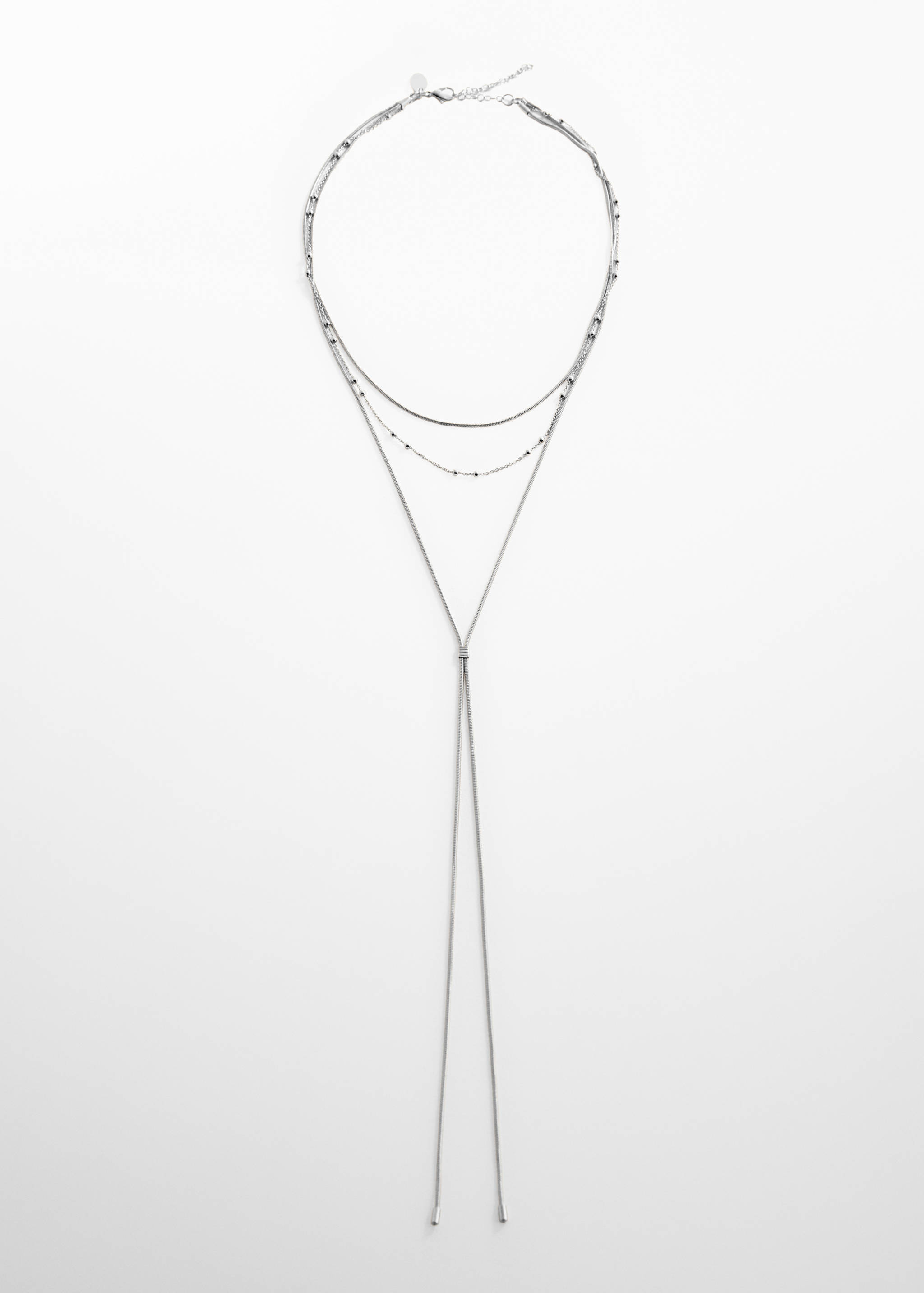 Long triple necklace - Article without model