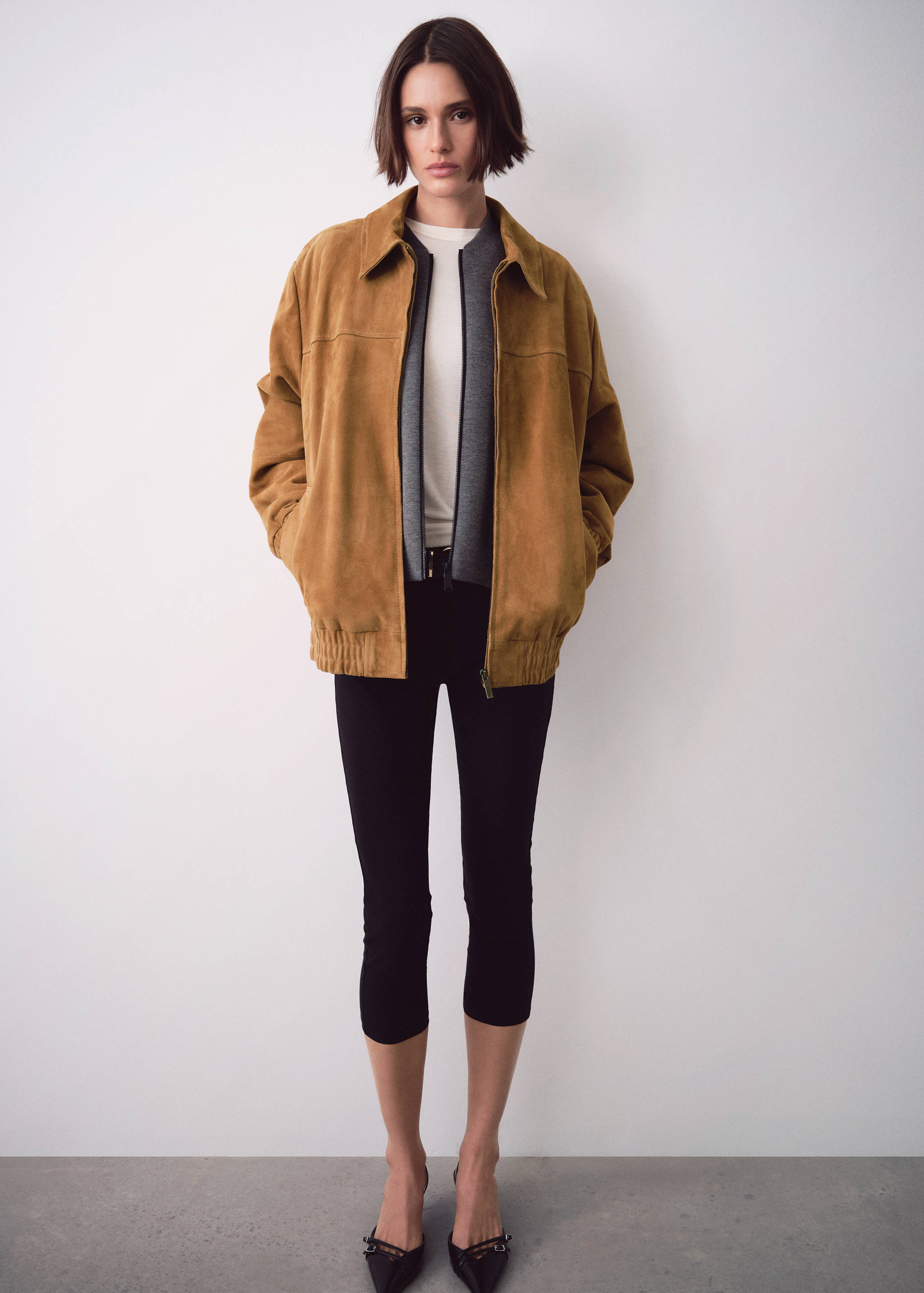 Blouson bomber cuir - Détail de l'article 6