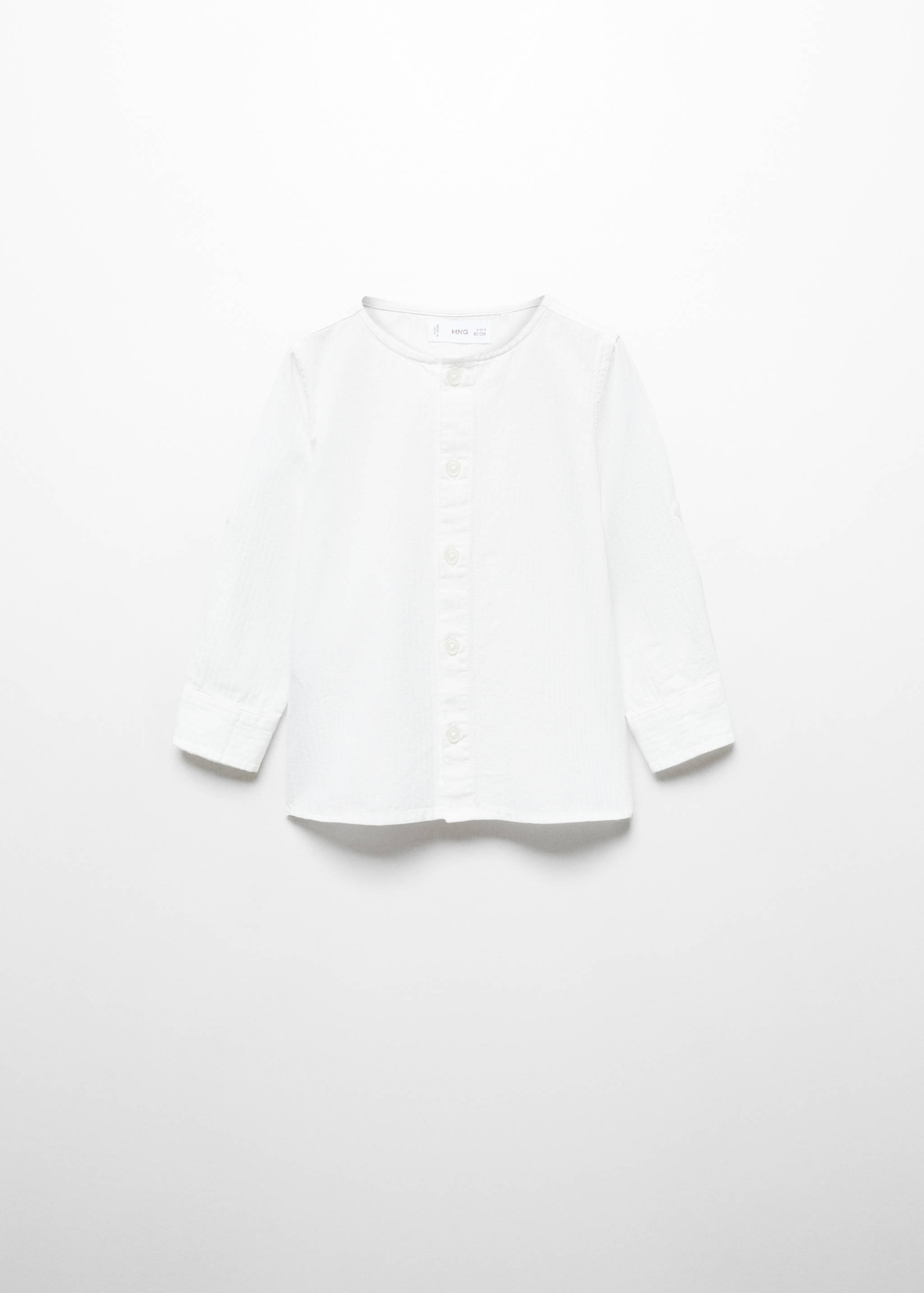 Chemise col mao - Article sans modèle