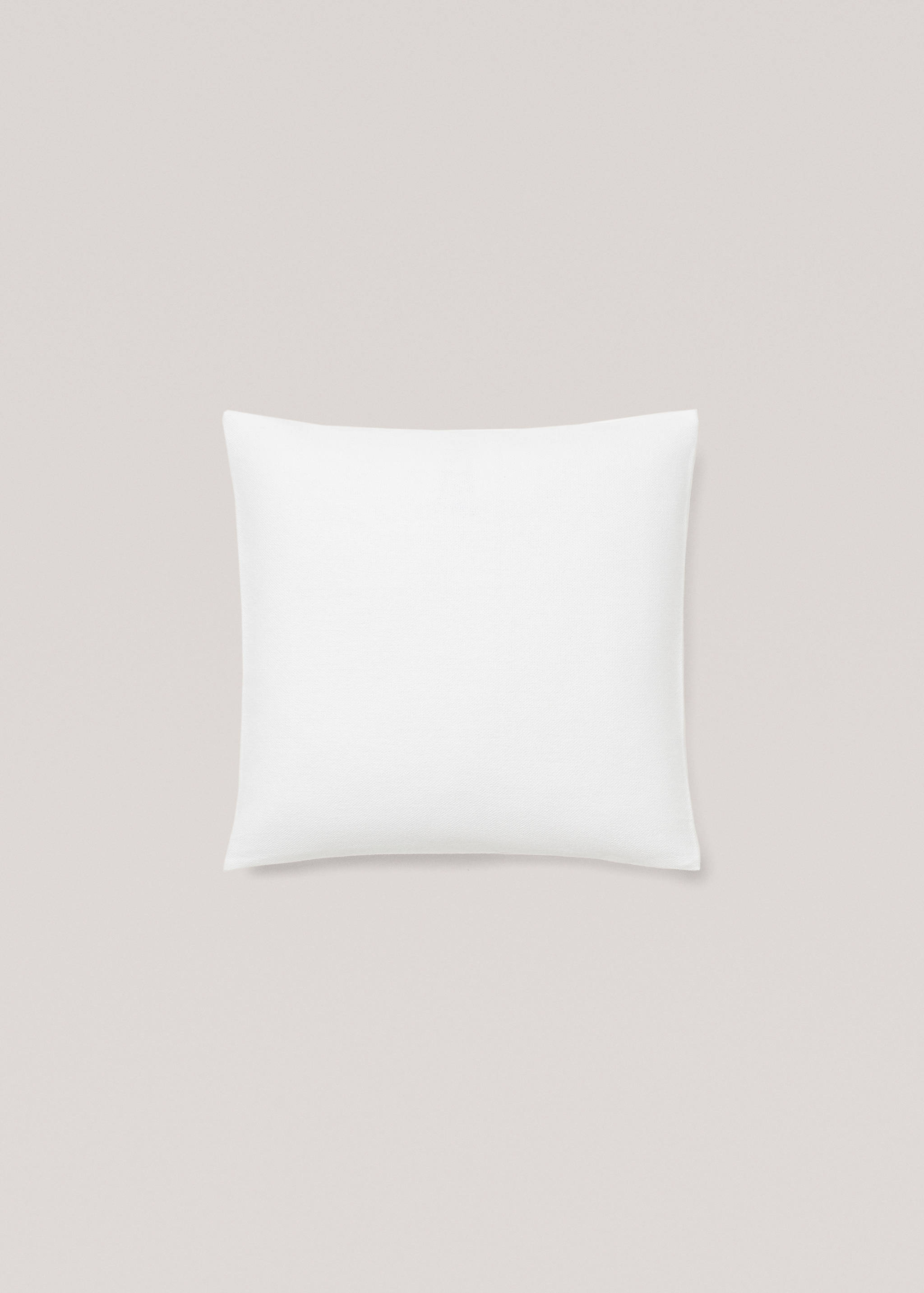 Textured cotton cushion case 45x45cm - Article without model