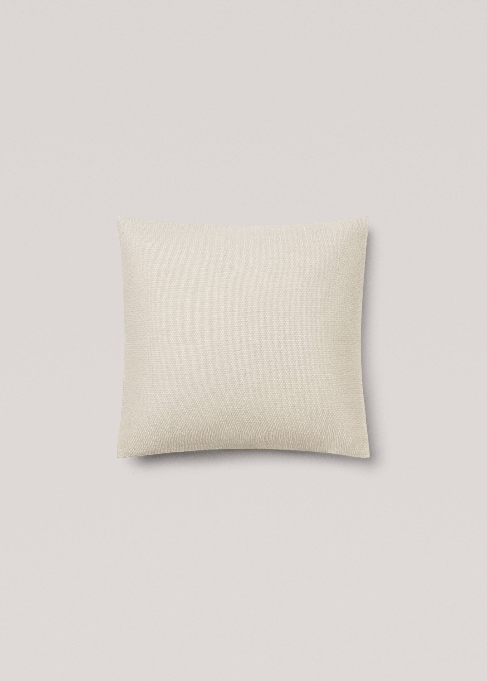 Textured cotton cushion case 45x45cm - Article without model