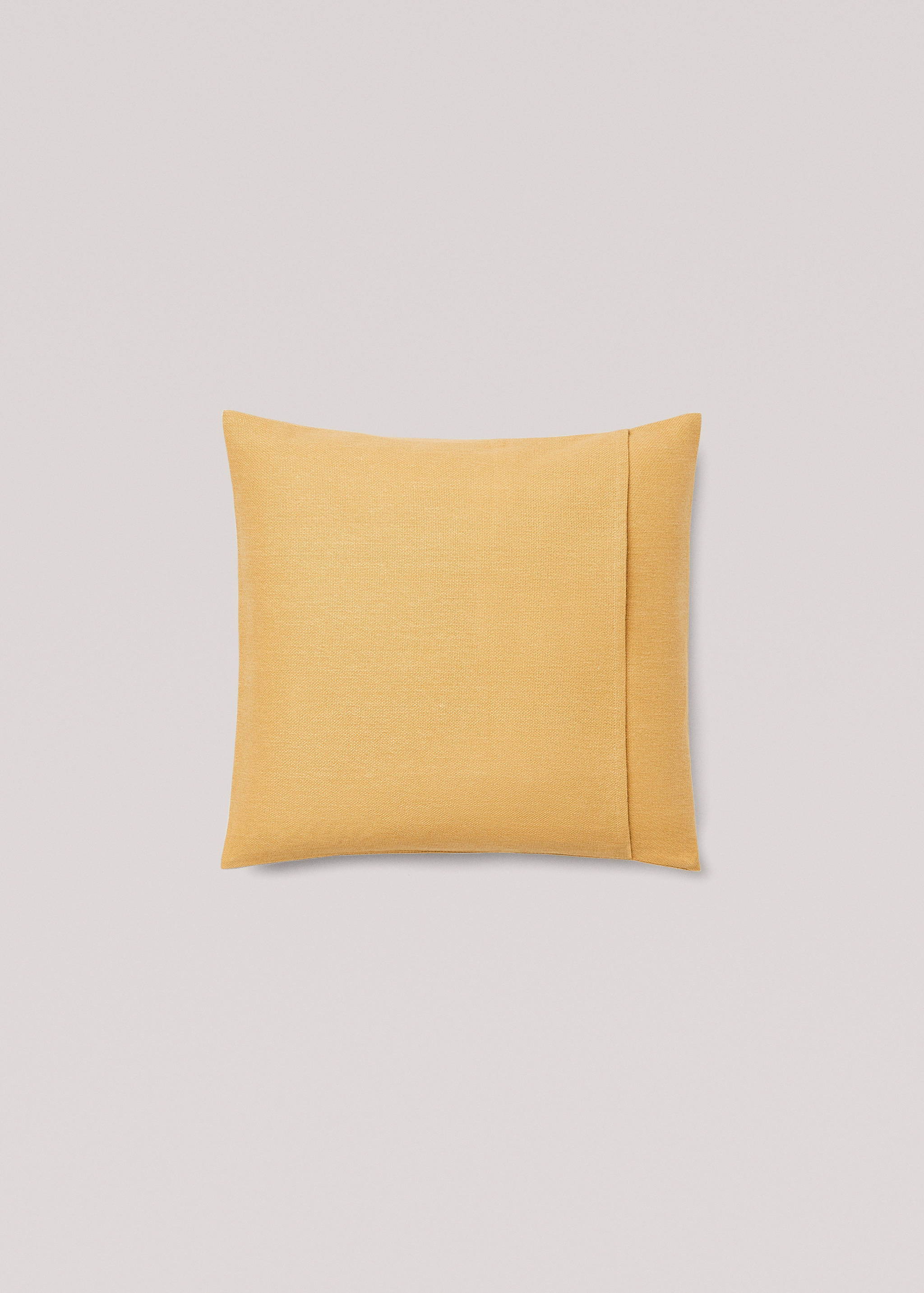 Textured cotton cushion case 45x45cm - Details of the article 1