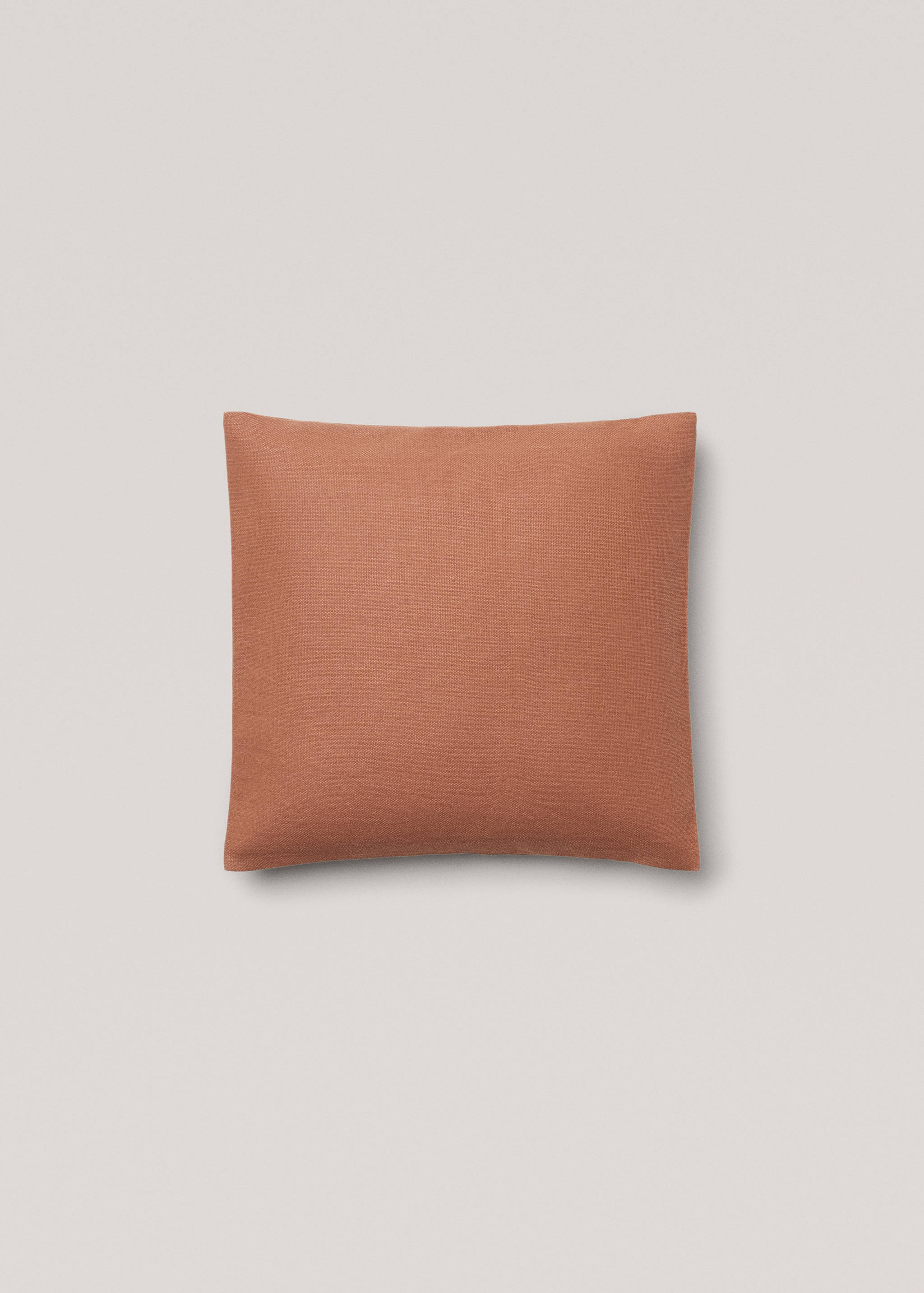 Textured cotton cushion case 45x45cm - Article without model