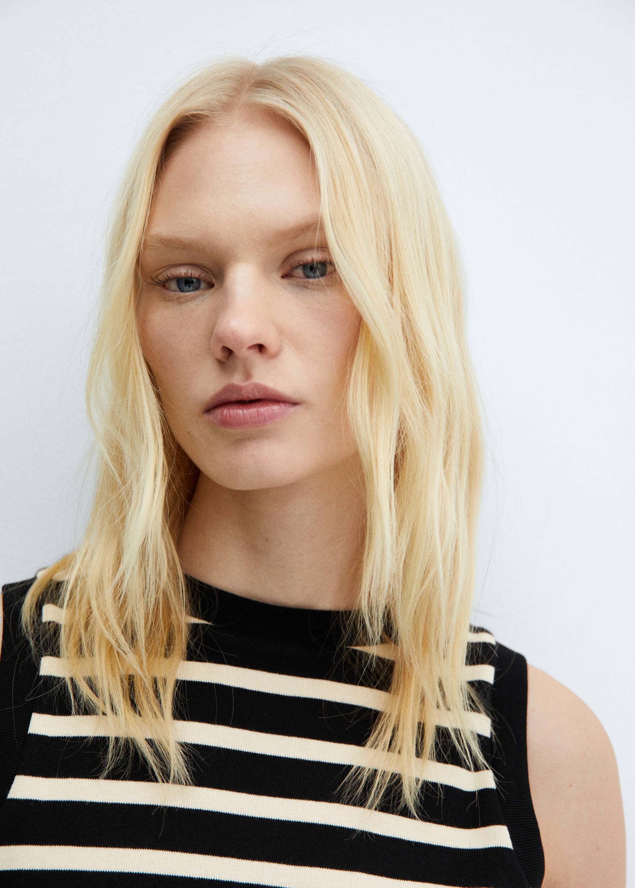 Top à rayures coton - Détail de l'article 1