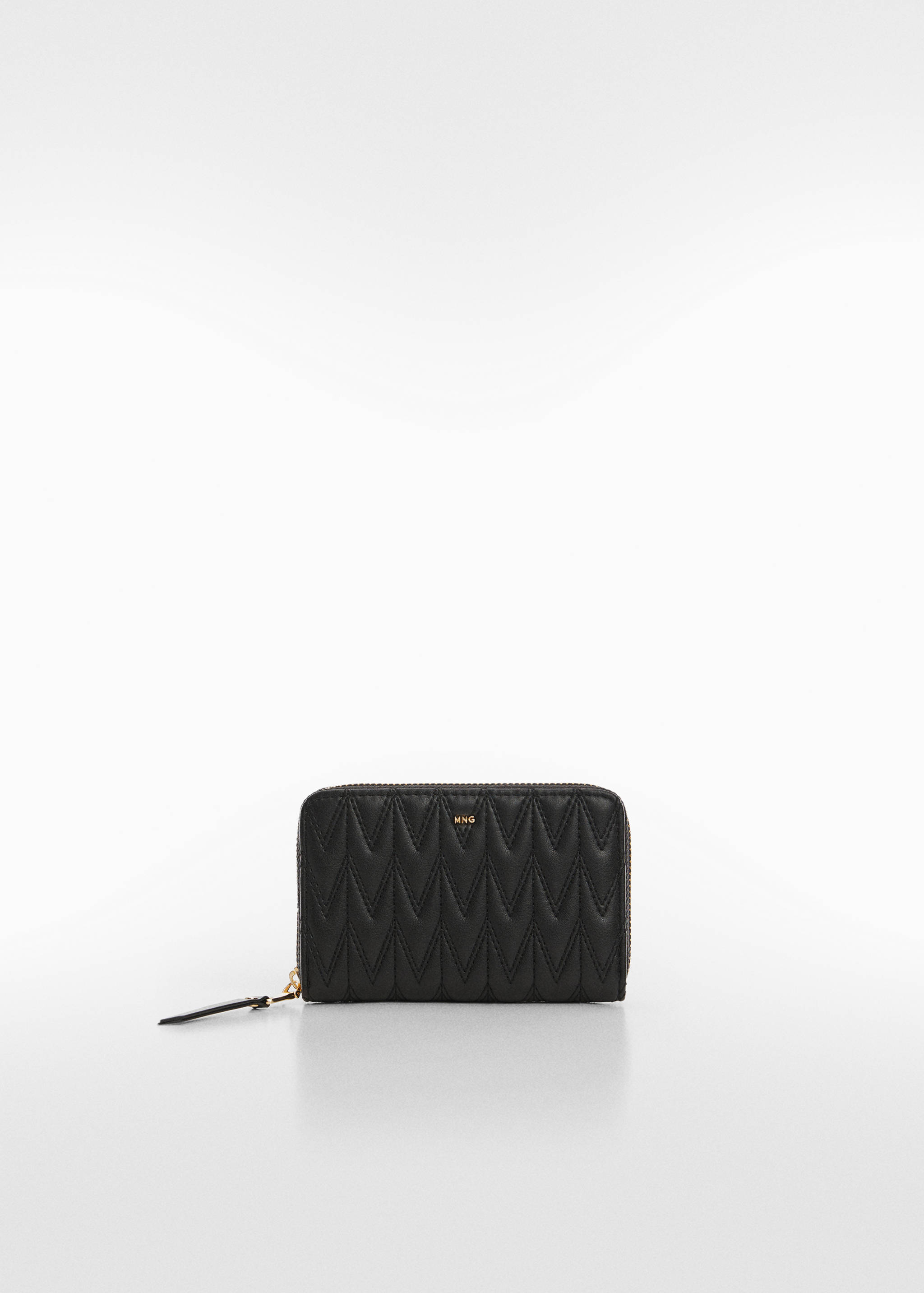 Стеганый бумажник с логотипом - Изделие без модели