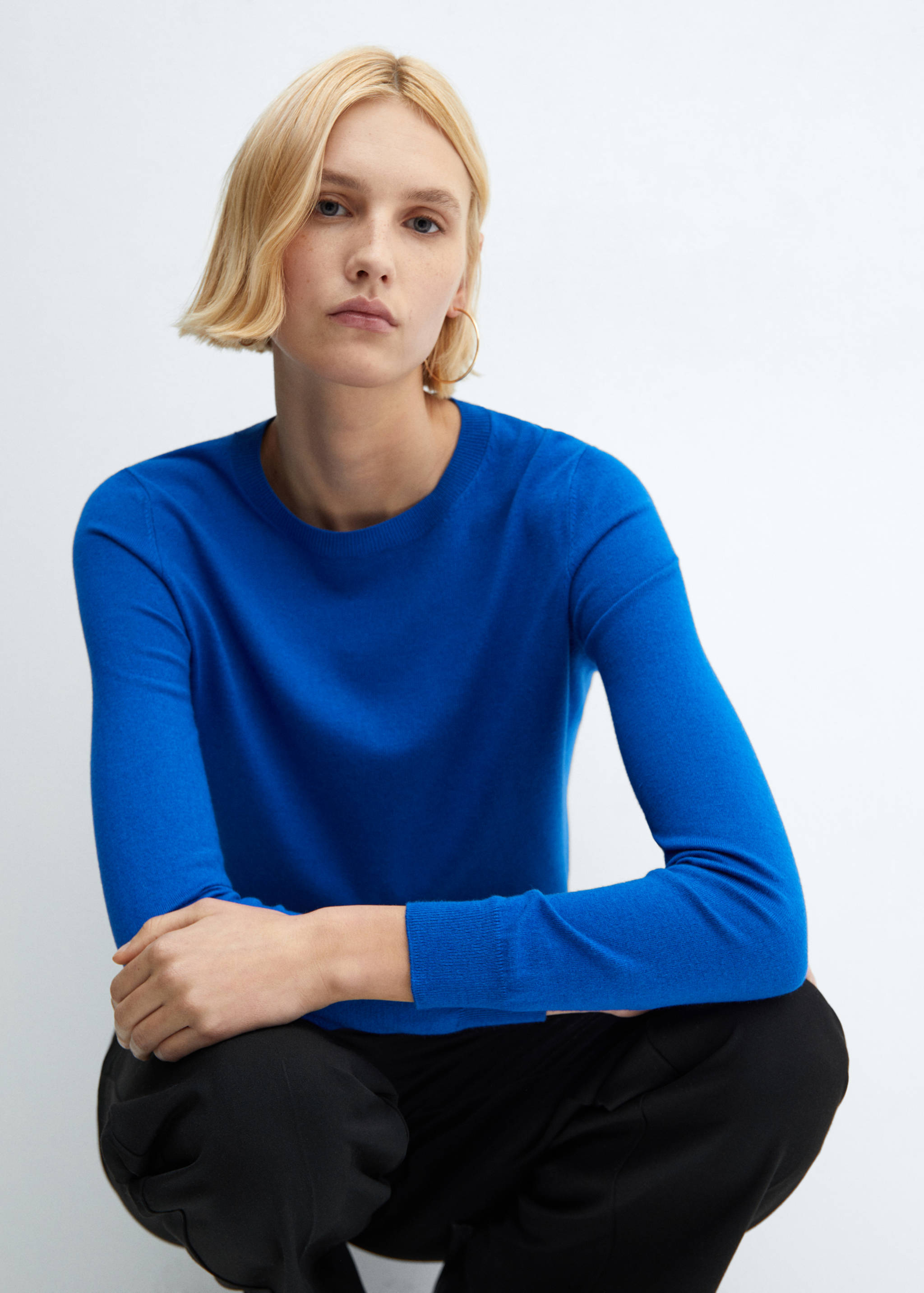 Pull en maille à col rond - Détail de l'article 2