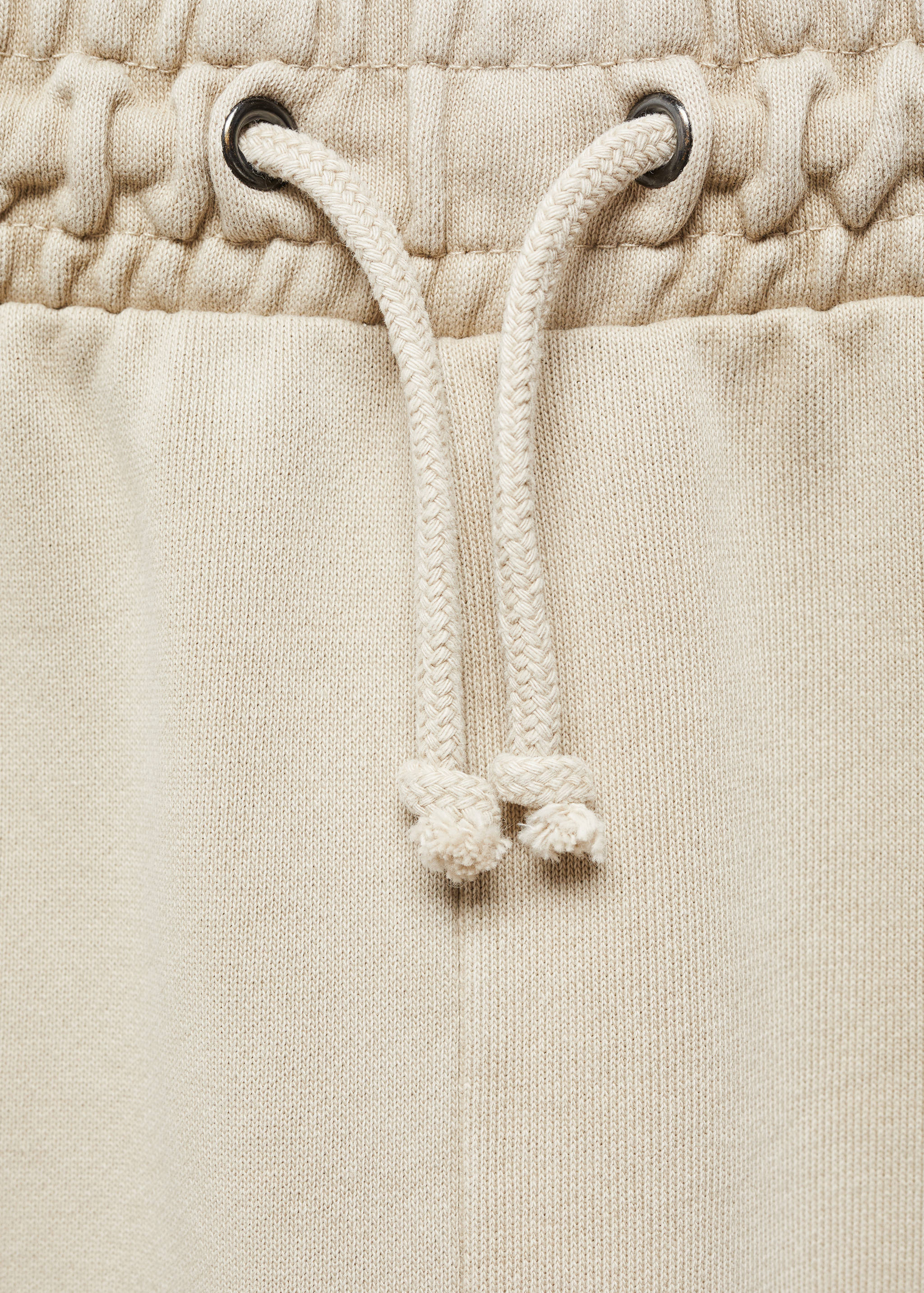 Washed trousers with elastic waist - Details of the article 8