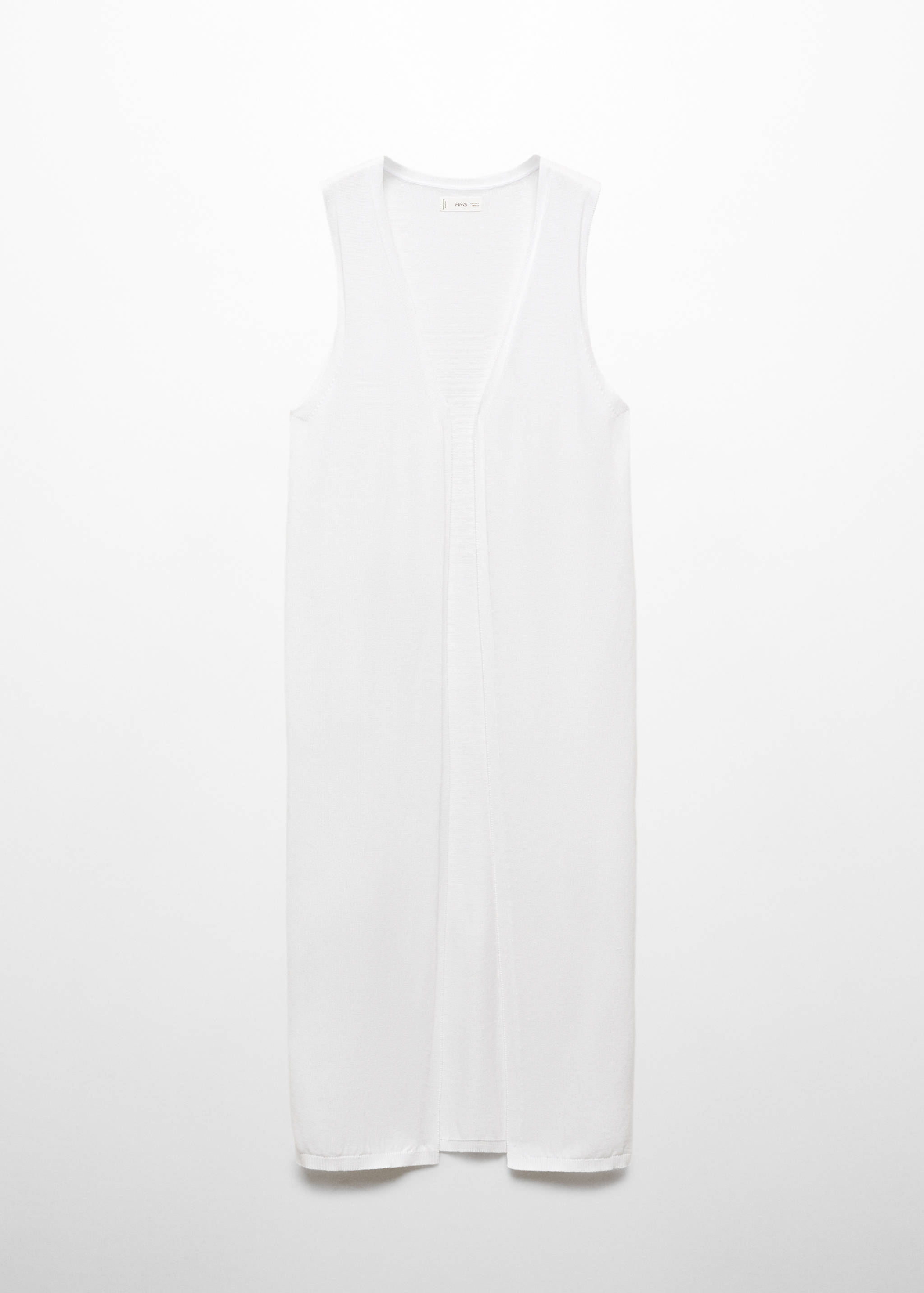 Chaleco punto largo - Artículo sin modelo