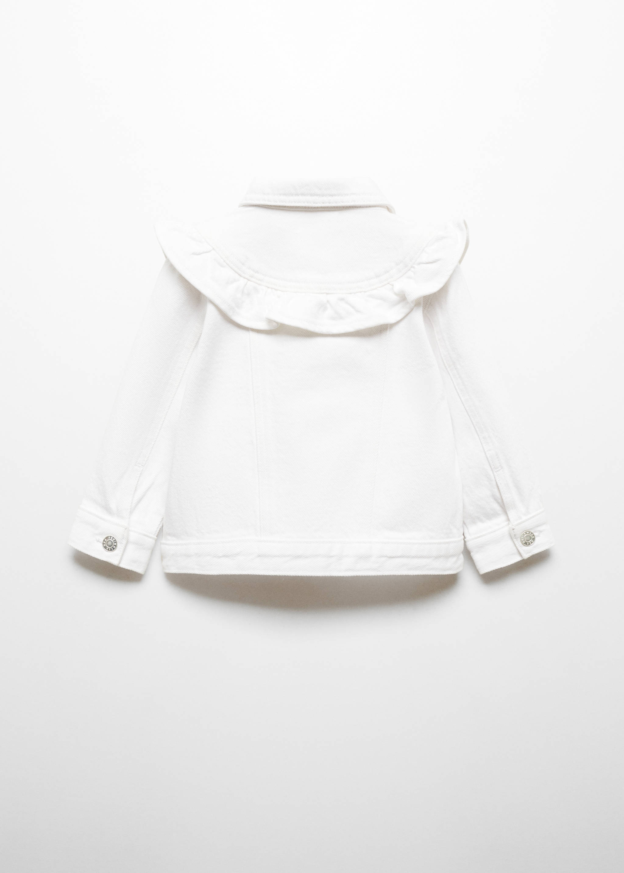 Veste jean volants - Verso de l’article