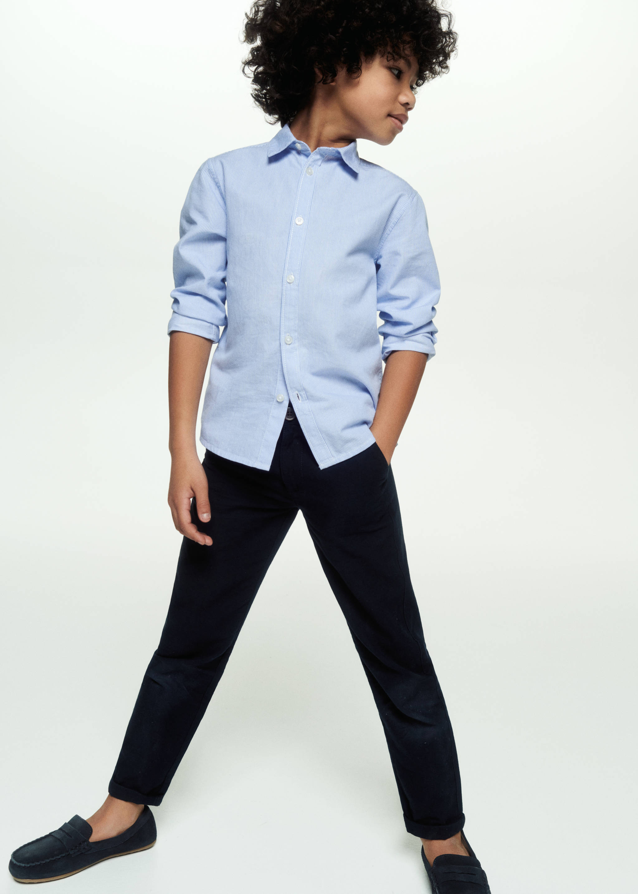 سروال بدلة مستقيم - تفاصيل المنتج 5