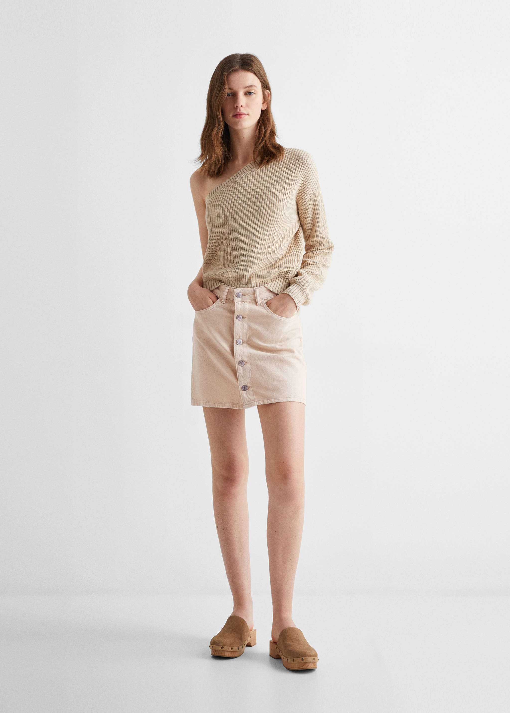 Jupe boutonnée - Plan général