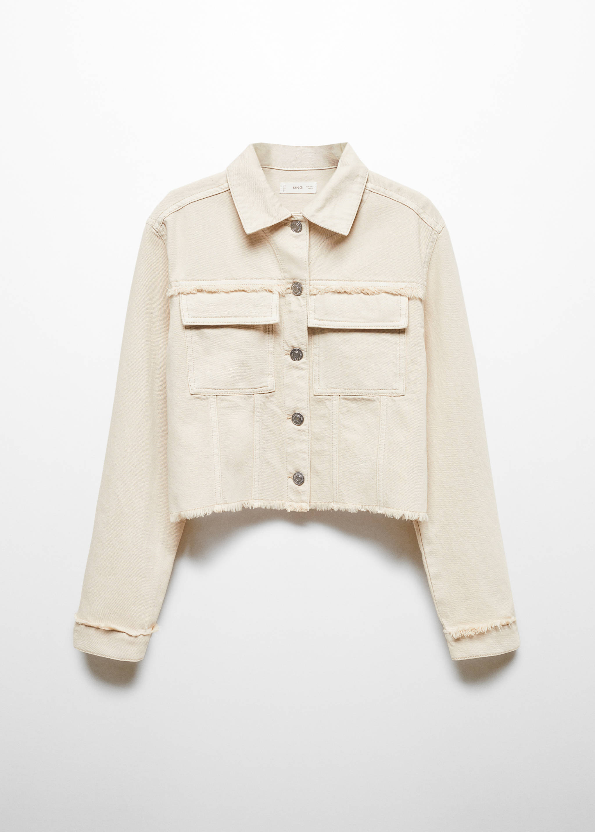 Pocketed denim jacket - Article without model