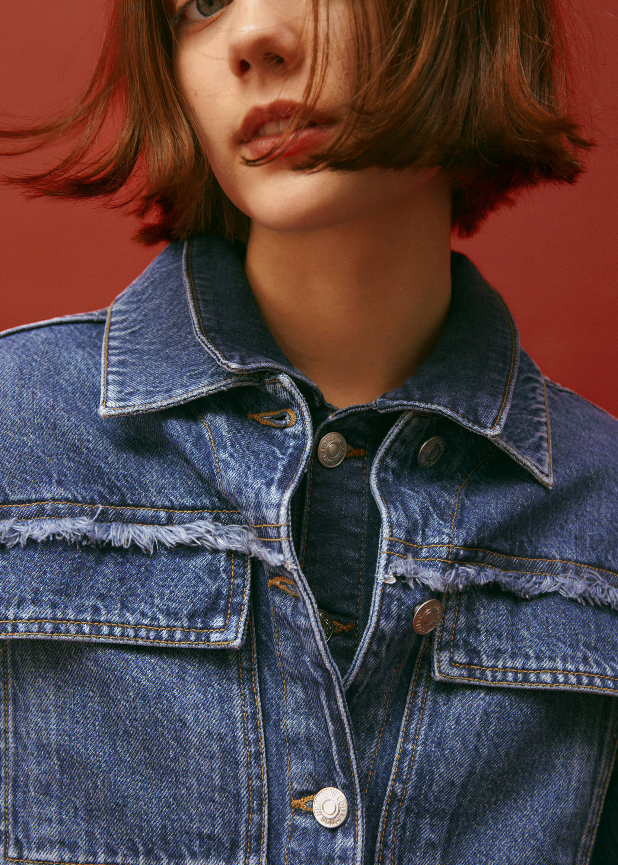 Pocketed denim jacket - Details of the article 5