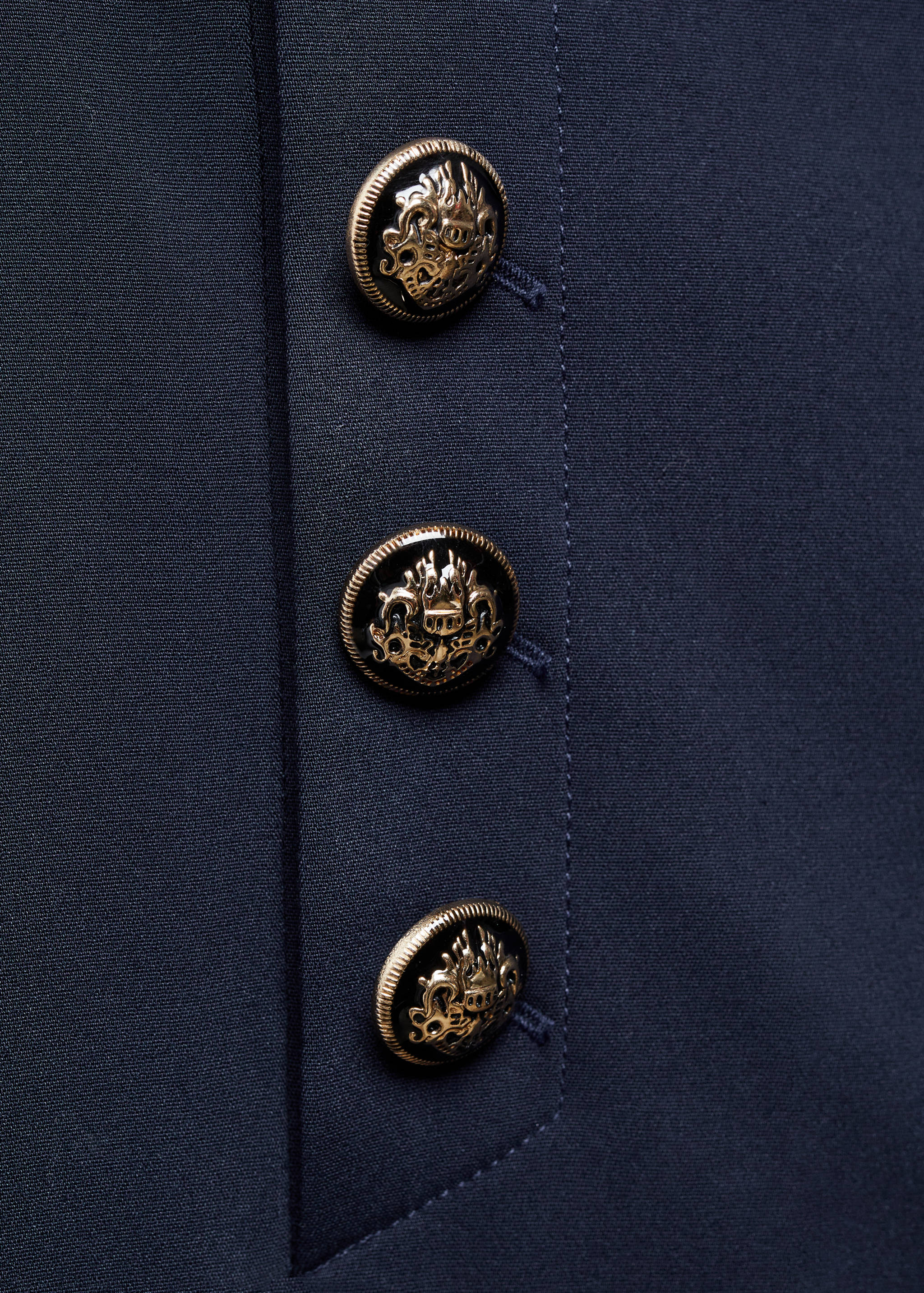 Pantalón crop botones - Detalle del artículo 8